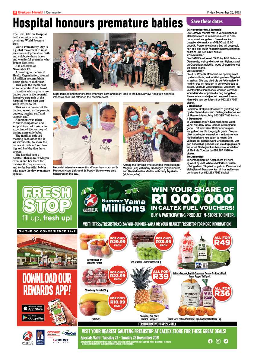 Brakpan Herald 26 November 2021 page 6