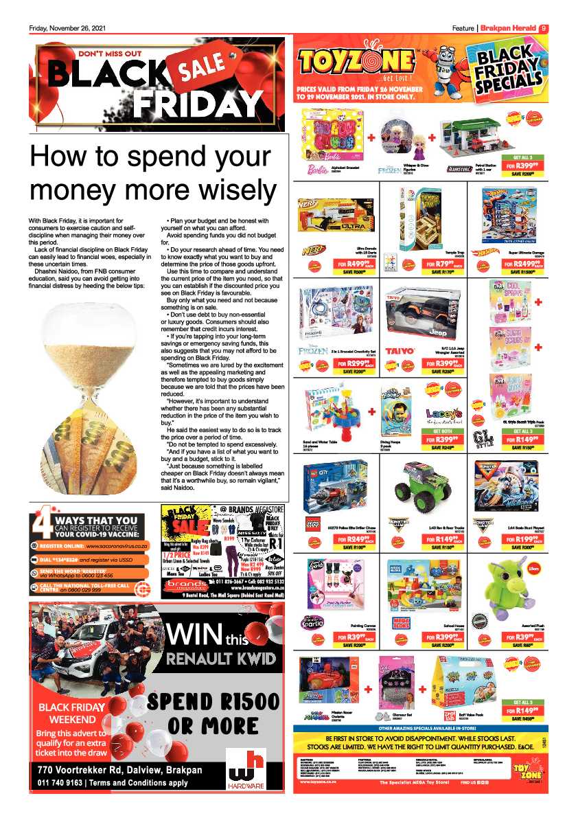 Brakpan Herald 26 November 2021 page 9