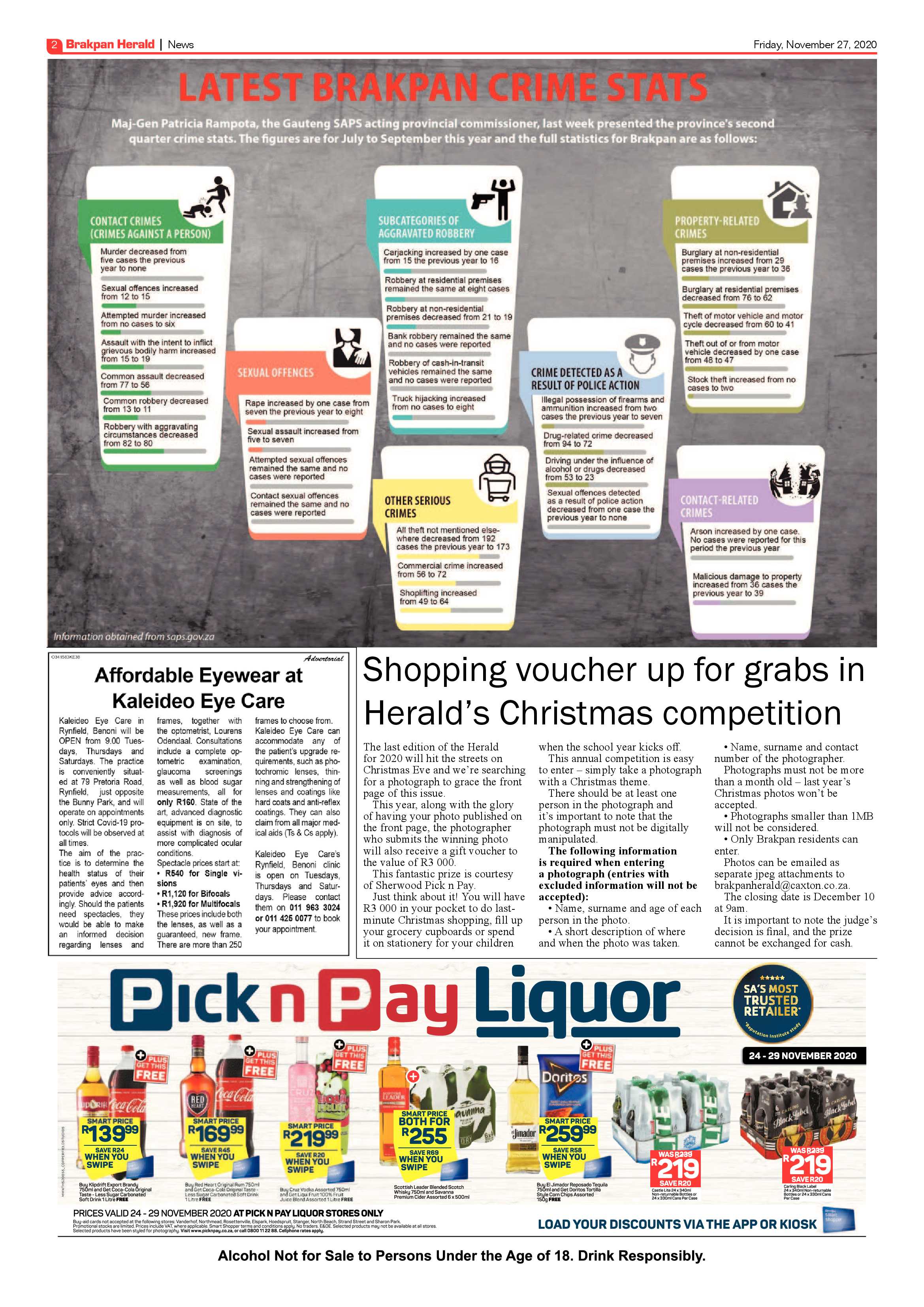 Brakpan Herald 26 November  2020 page 2