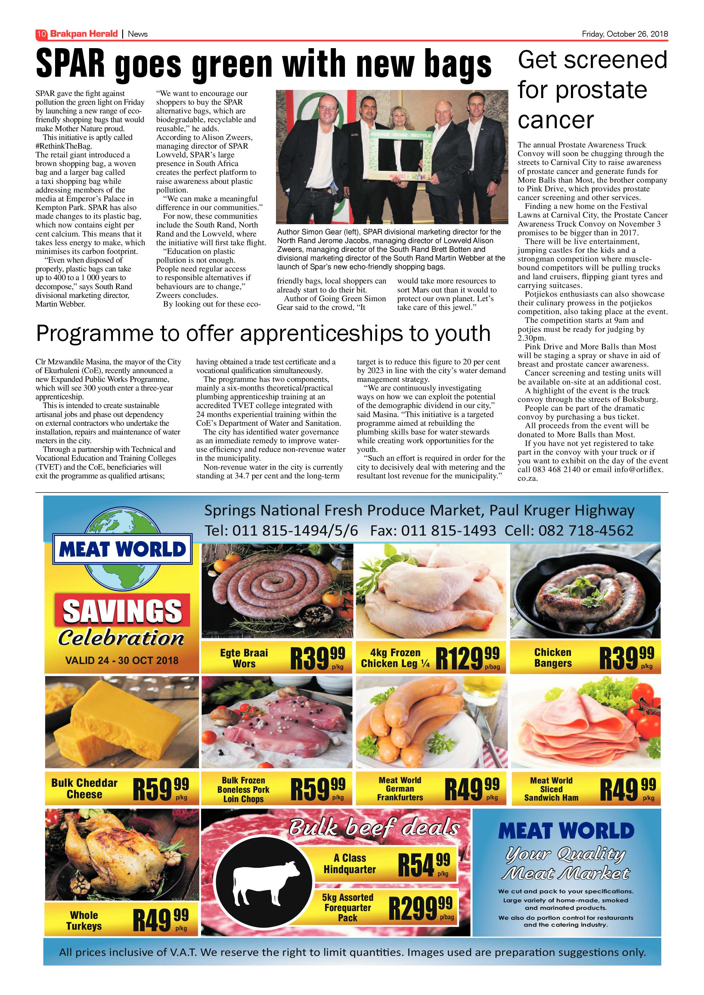 Brakpan Herald 26 October 2018 page 10
