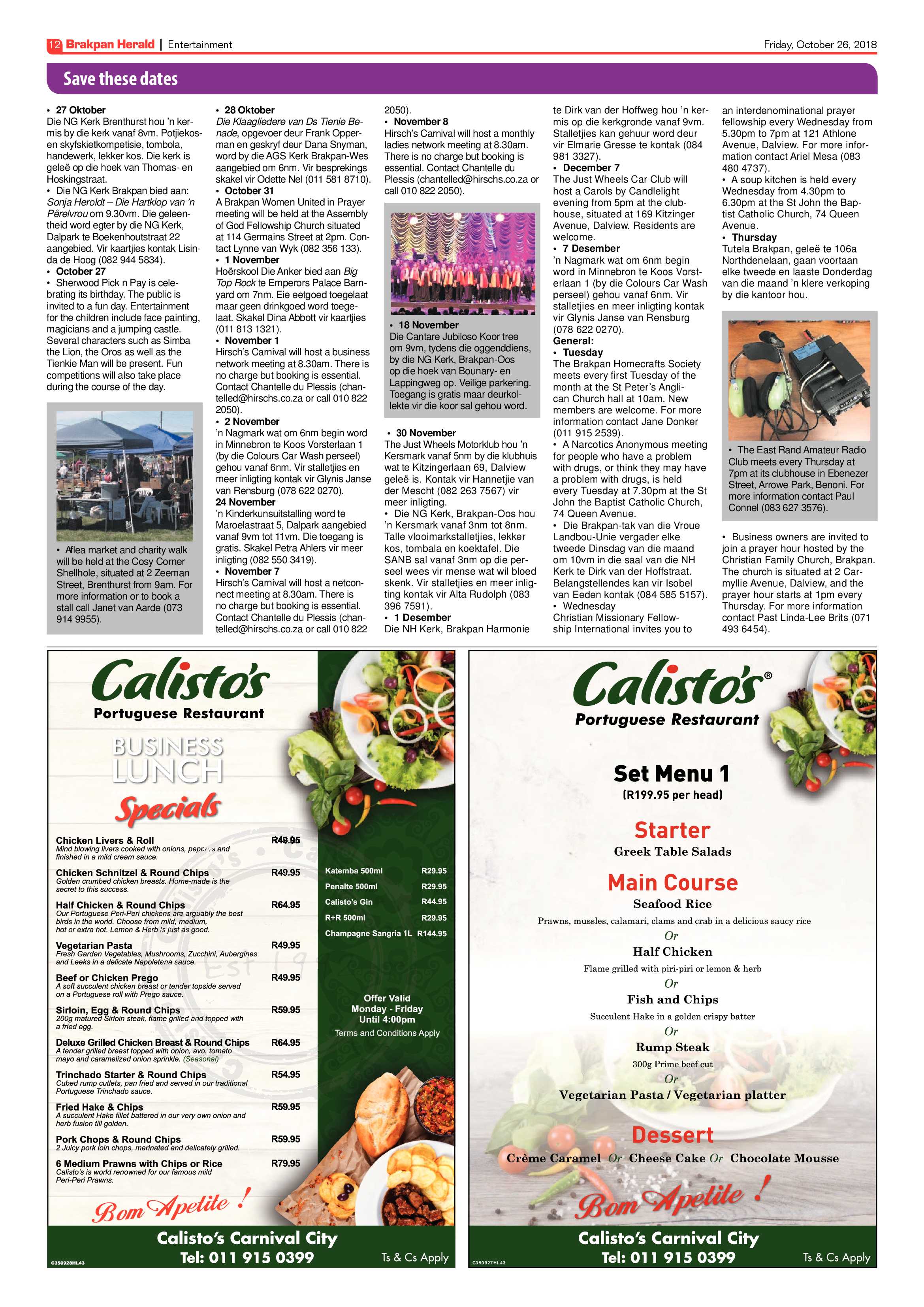 Brakpan Herald 26 October 2018 page 12