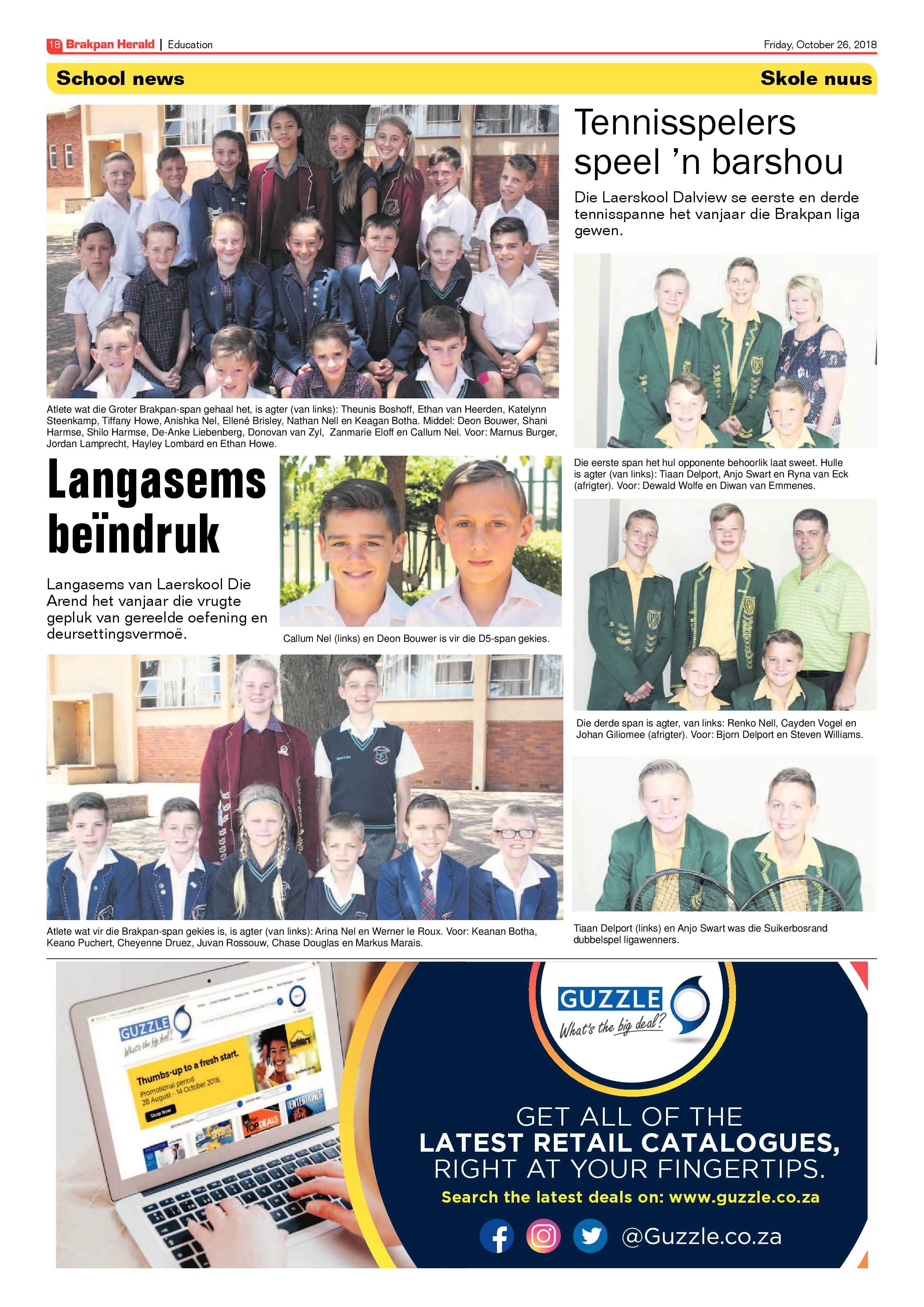 Brakpan Herald 26 October 2018 page 18