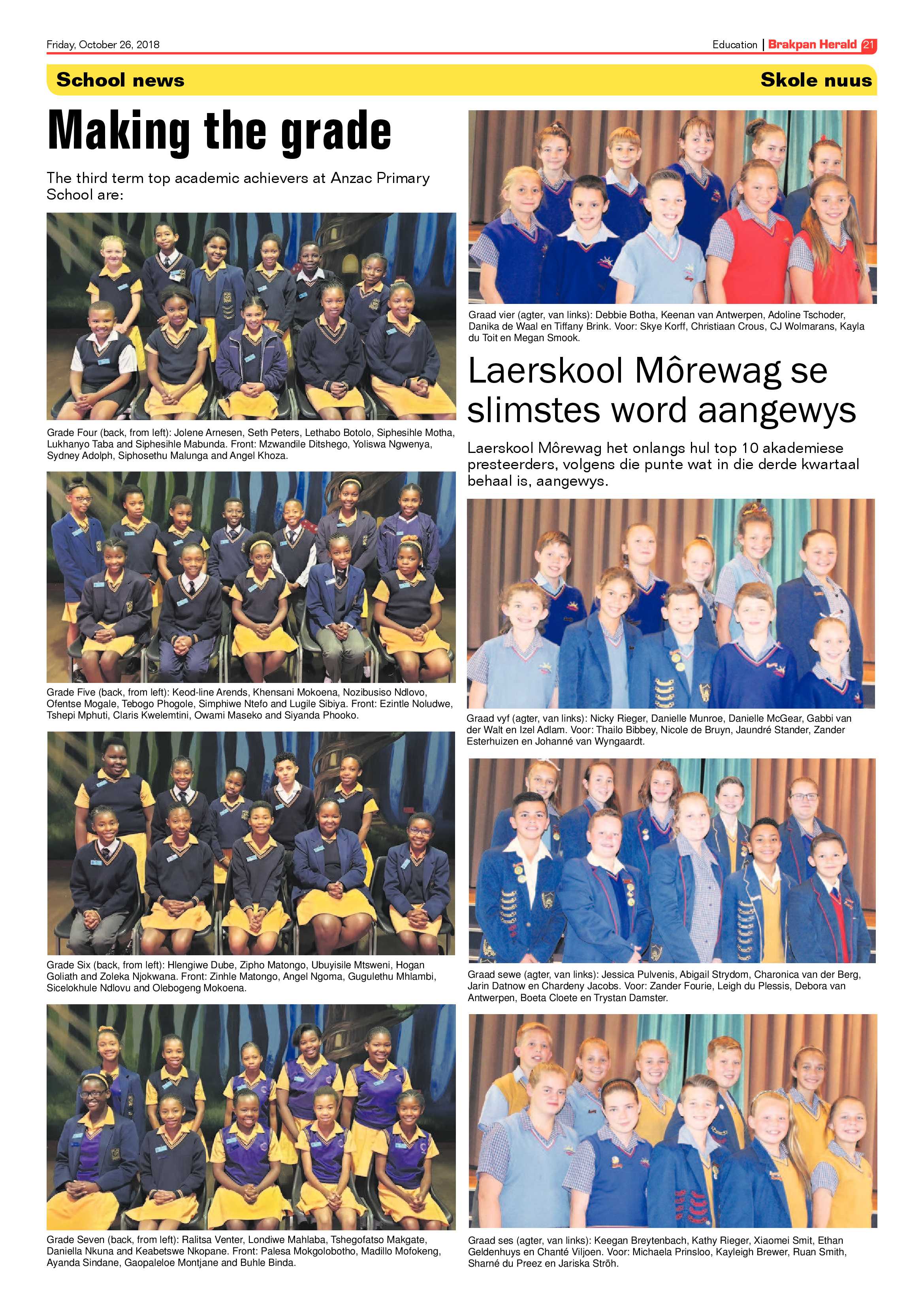 Brakpan Herald 26 October 2018 page 21