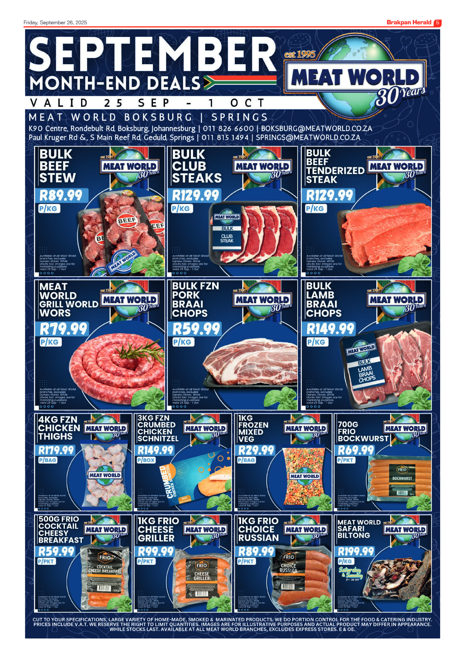 Brakpan Herald 26 September 2025 page 5
