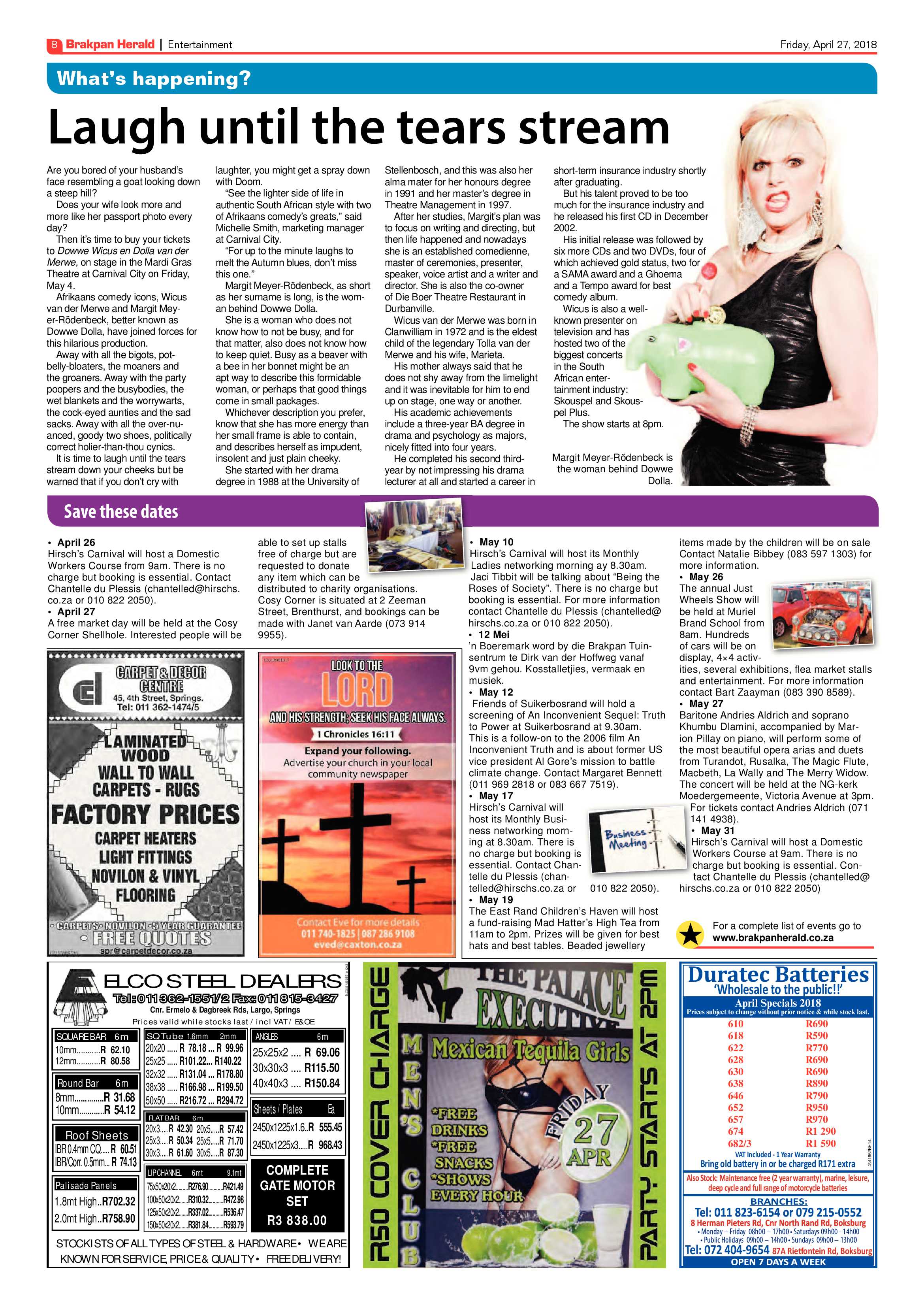 Brakpan Herald 27 April 2018 page 10