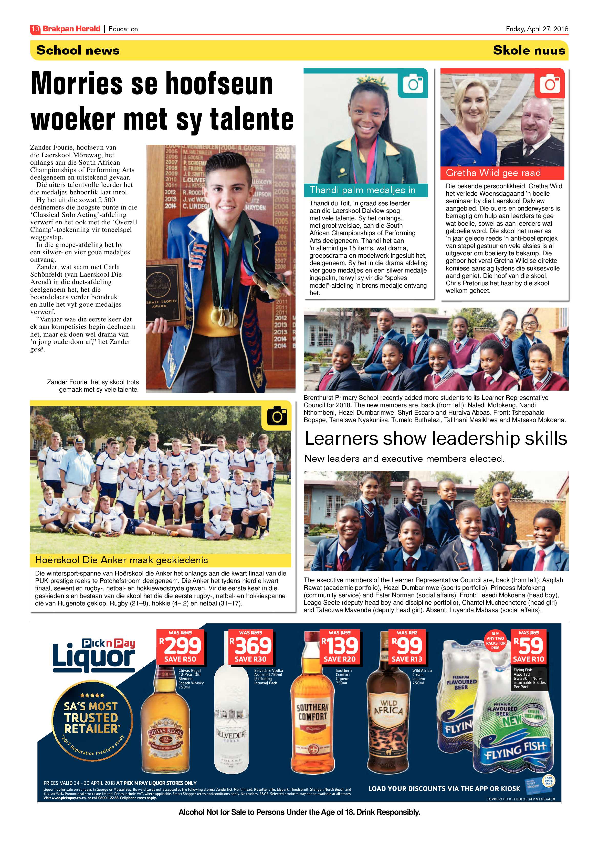 Brakpan Herald 27 April 2018 page 12