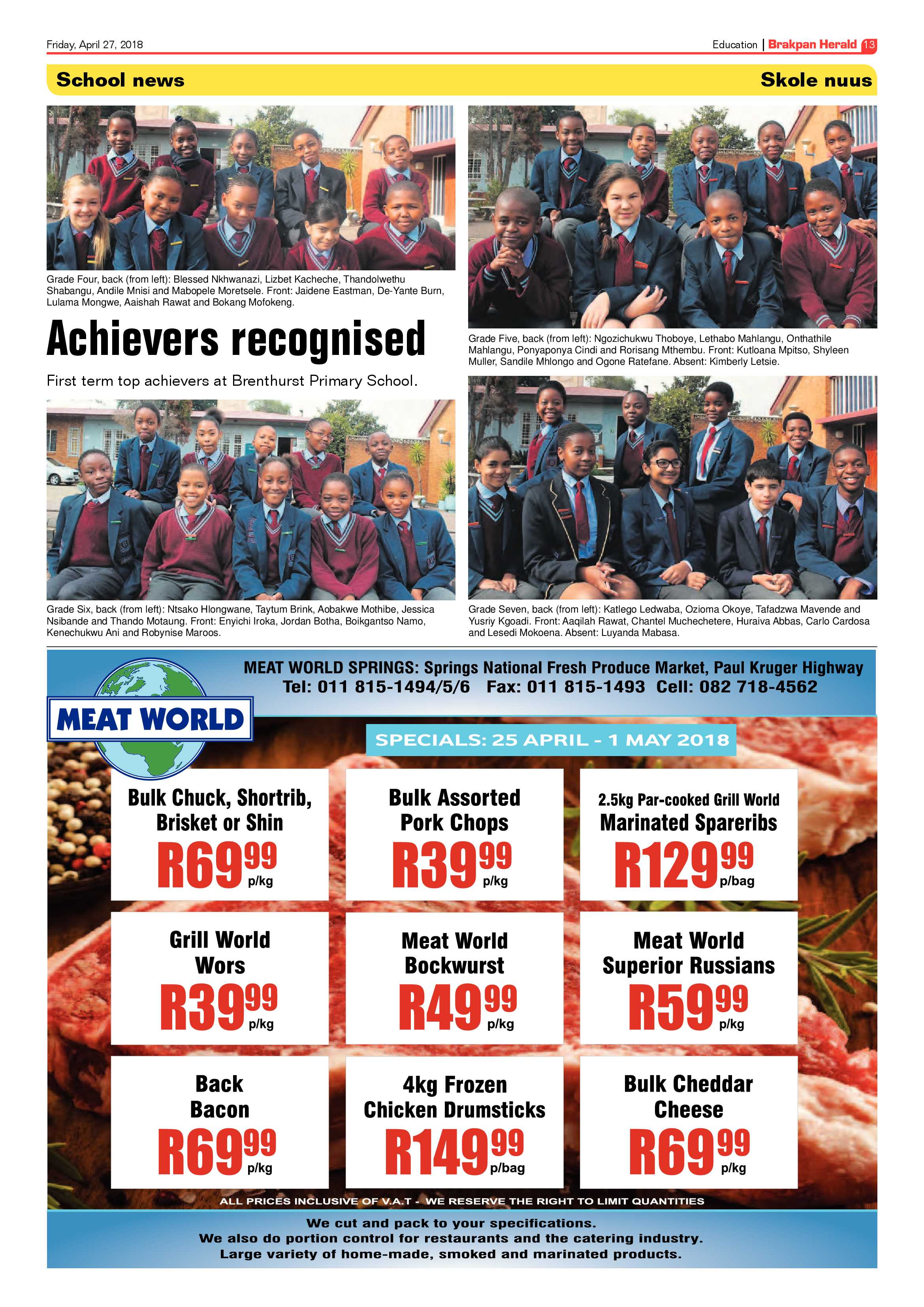 Brakpan Herald 27 April 2018 page 15