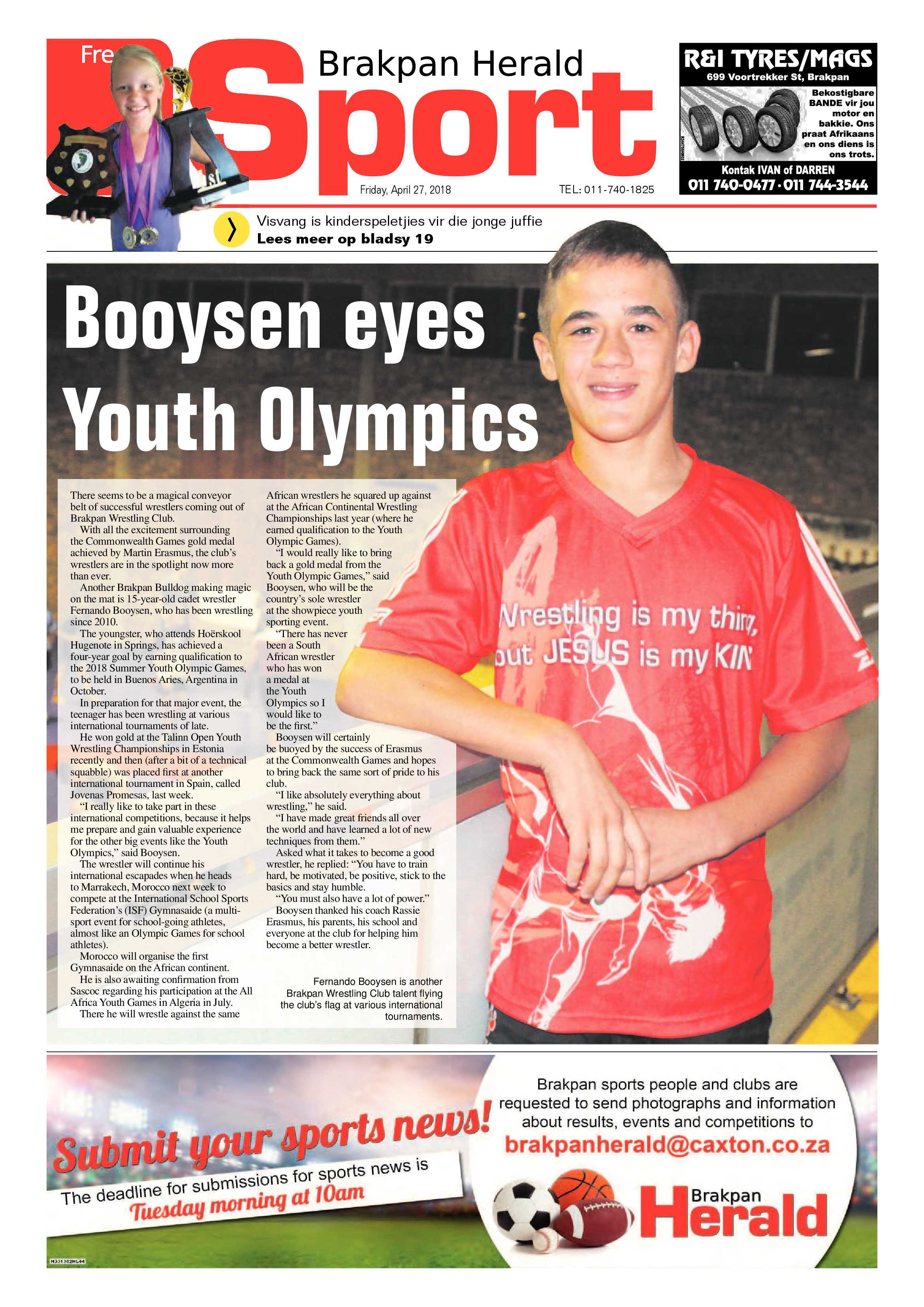 Brakpan Herald 27 April 2018 page 22