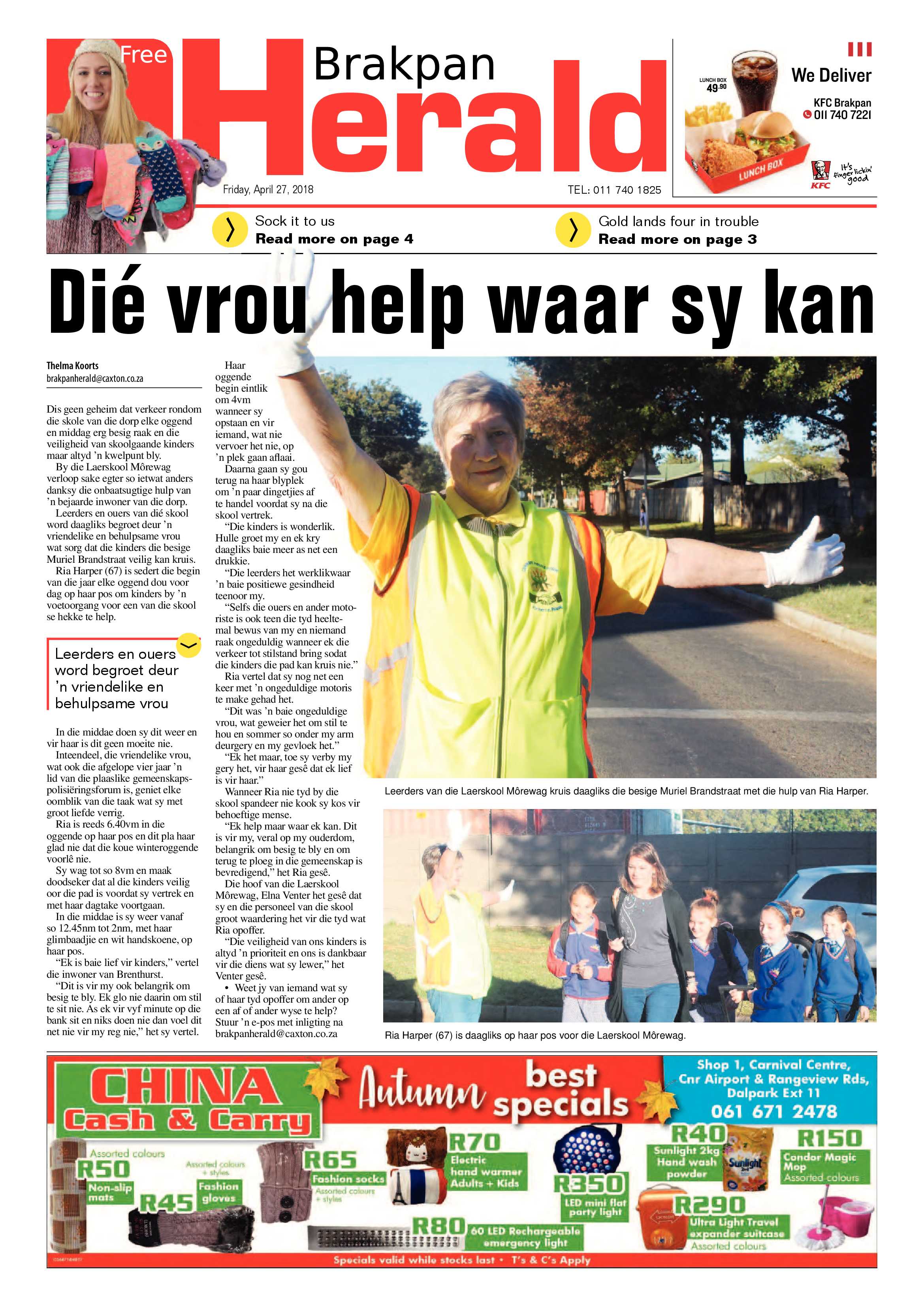 Brakpan Herald 27 April 2018 page 3
