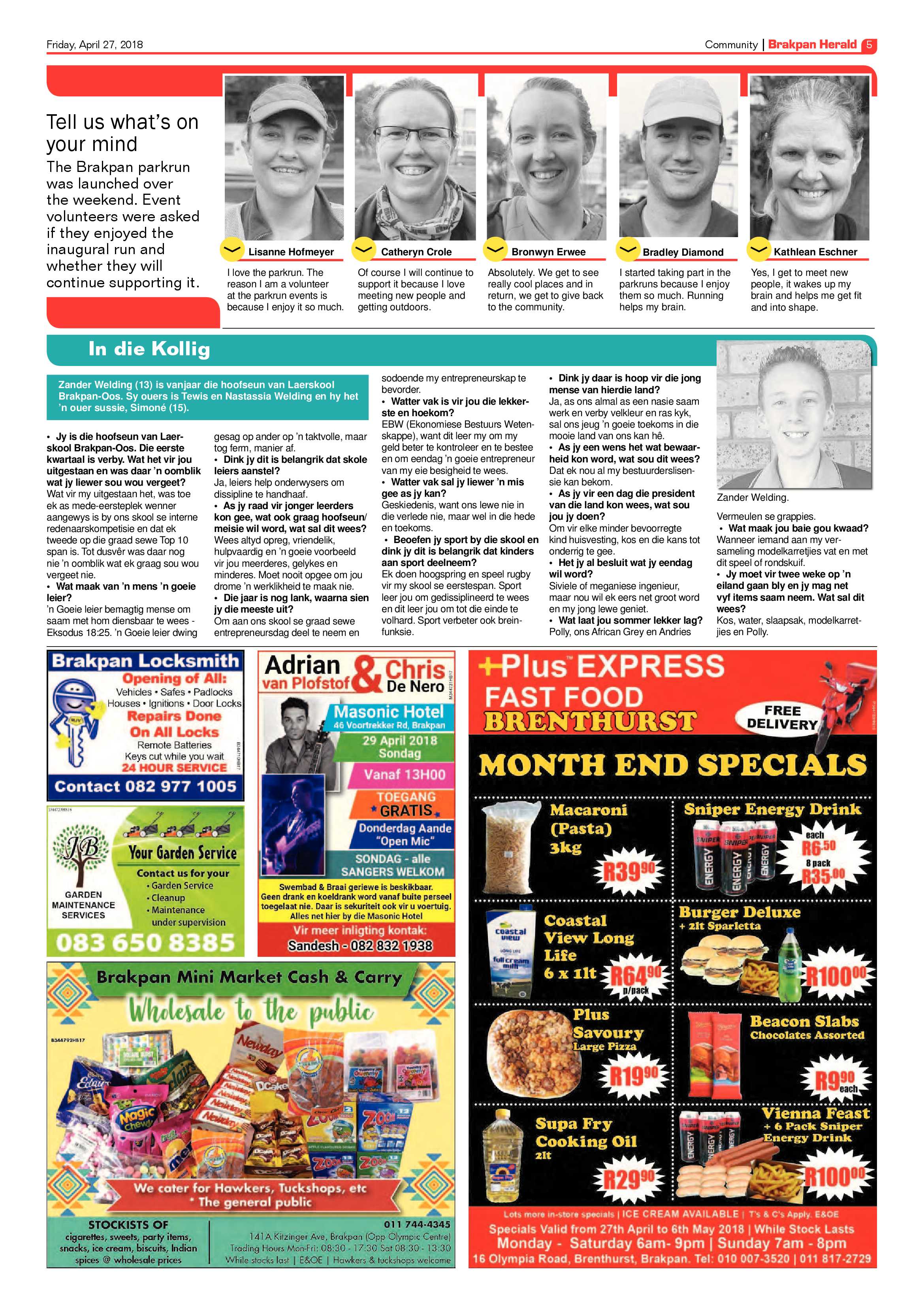 Brakpan Herald 27 April 2018 page 7
