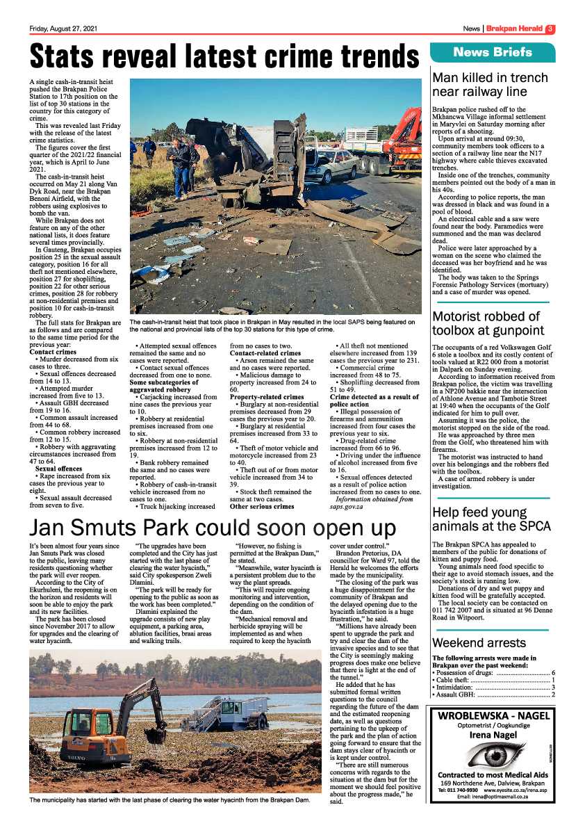 Brakpan Herald 27 August 2021 page 3