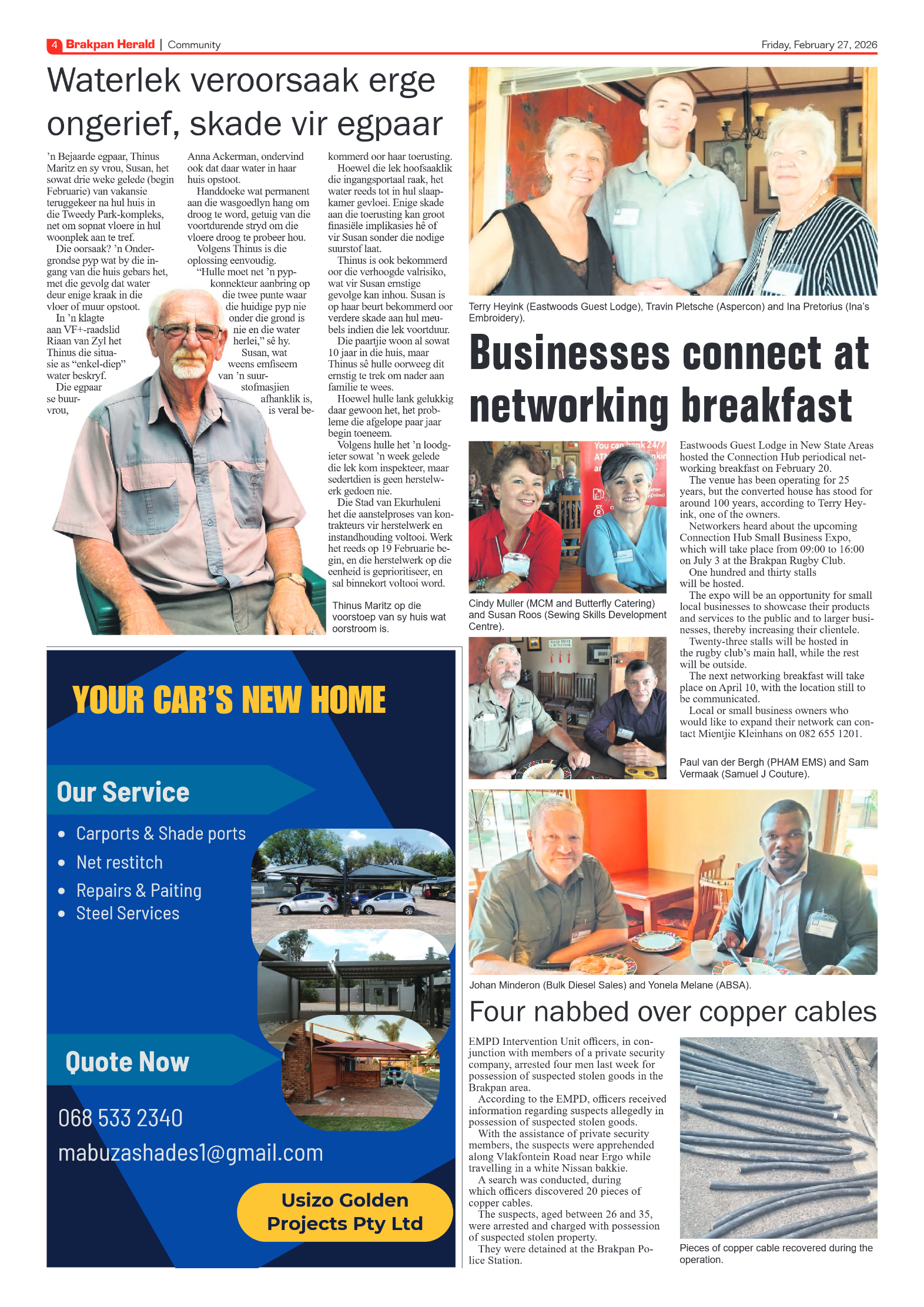 Brakpan Herald 27 February 2026 page 4