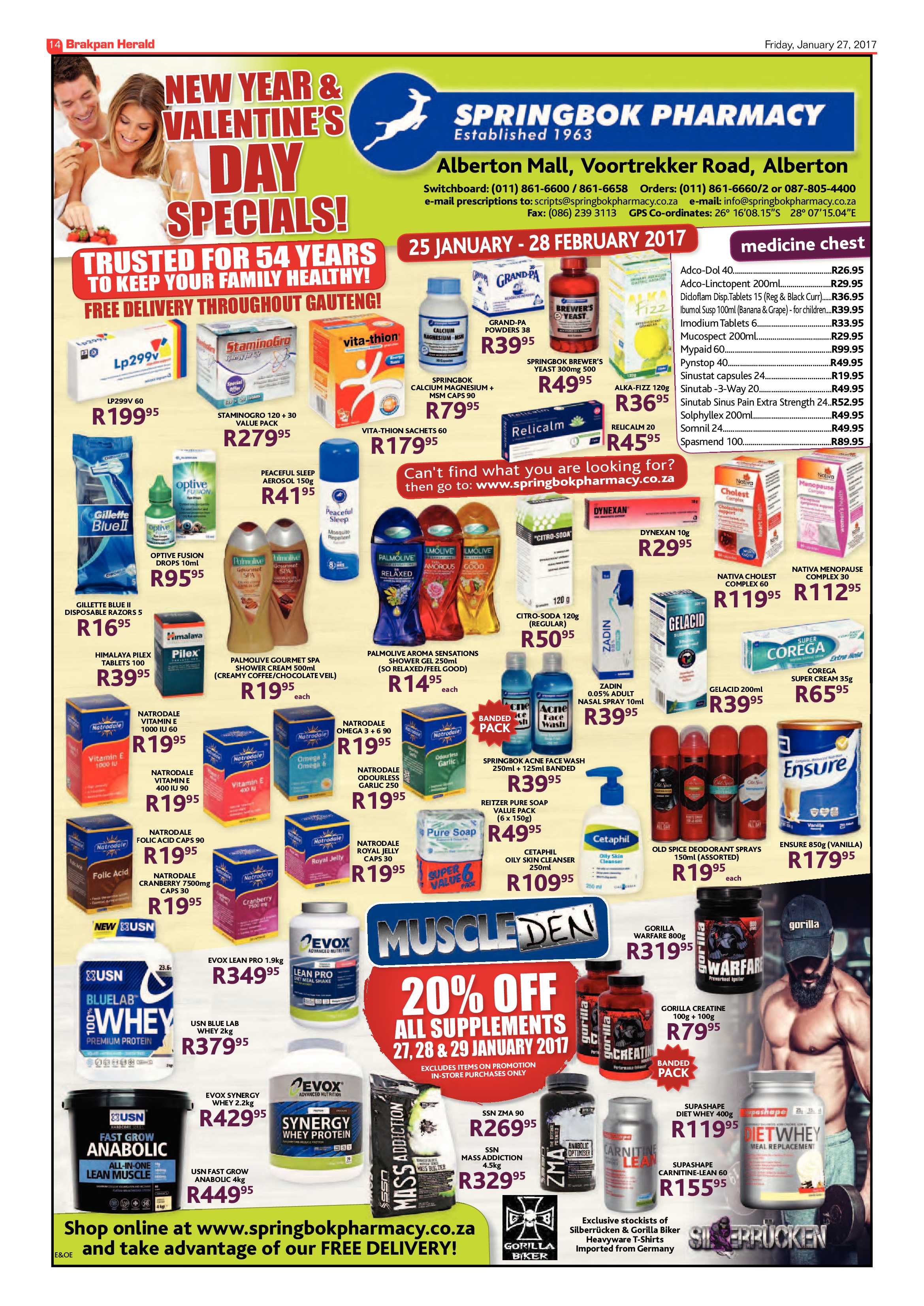 Brakpan Herald 27 January 2017 page 14