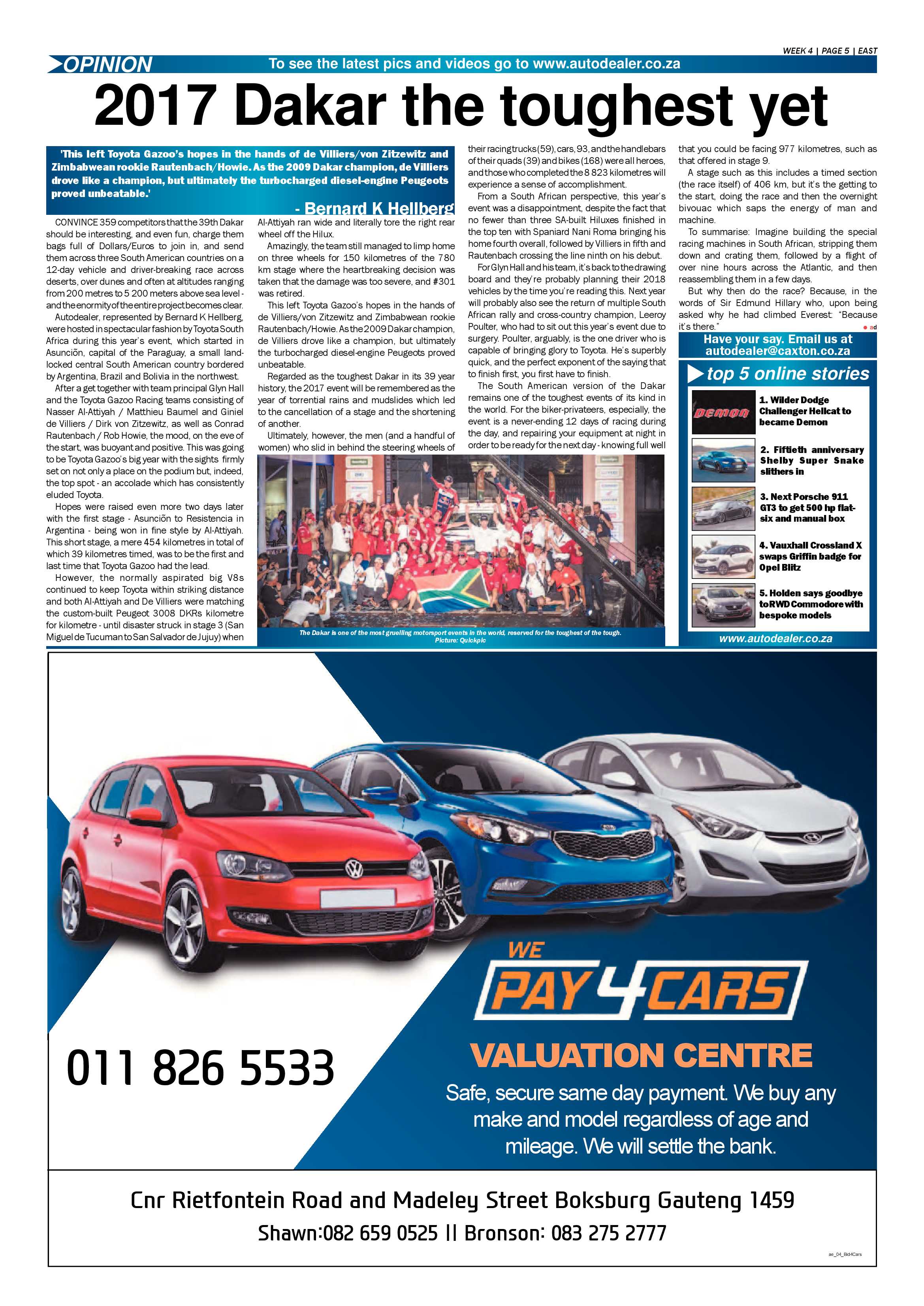 Brakpan Herald 27 January 2017 page 29
