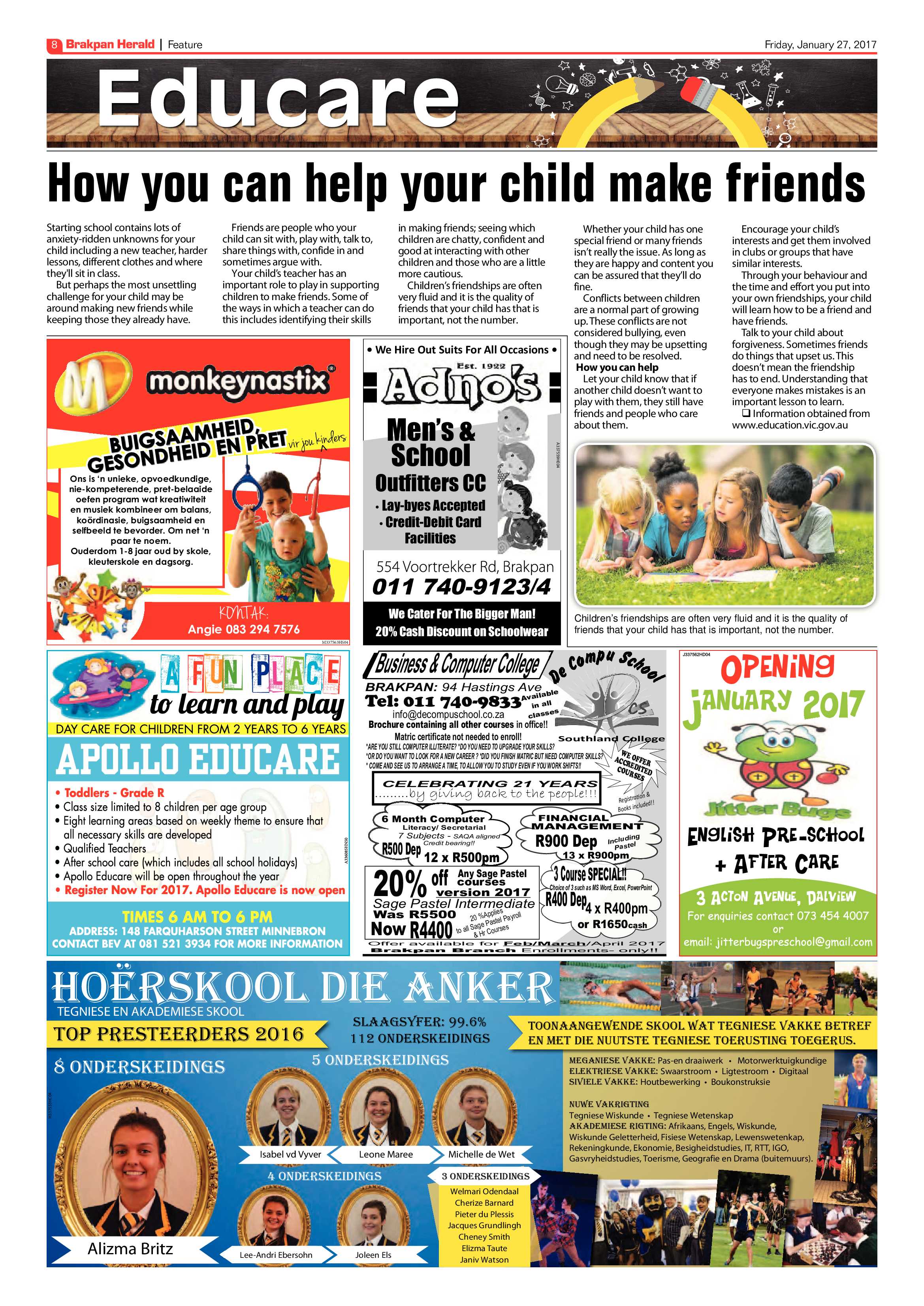 Brakpan Herald 27 January 2017 page 8