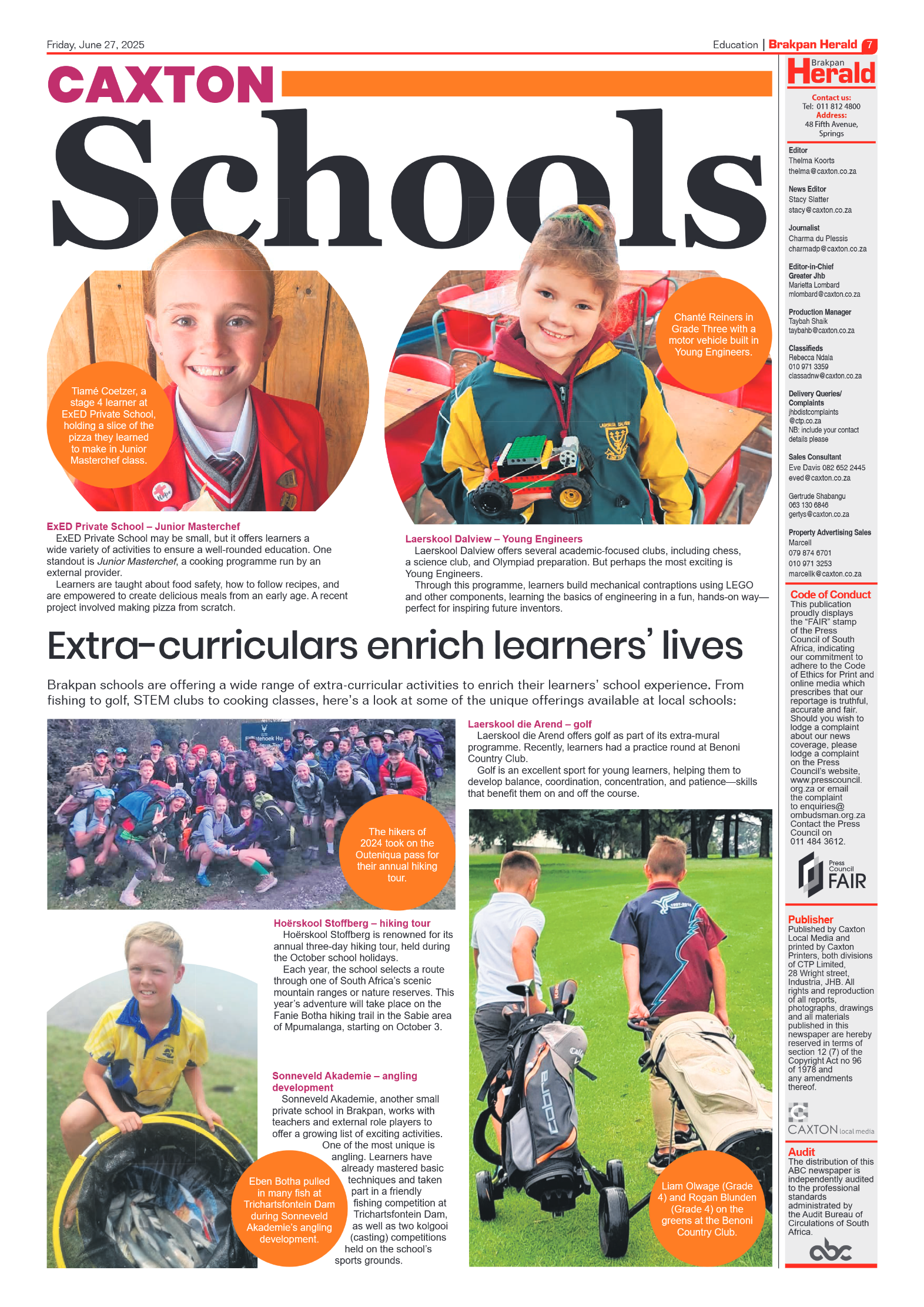 Brakpan Herald 27 June 2025 page 7