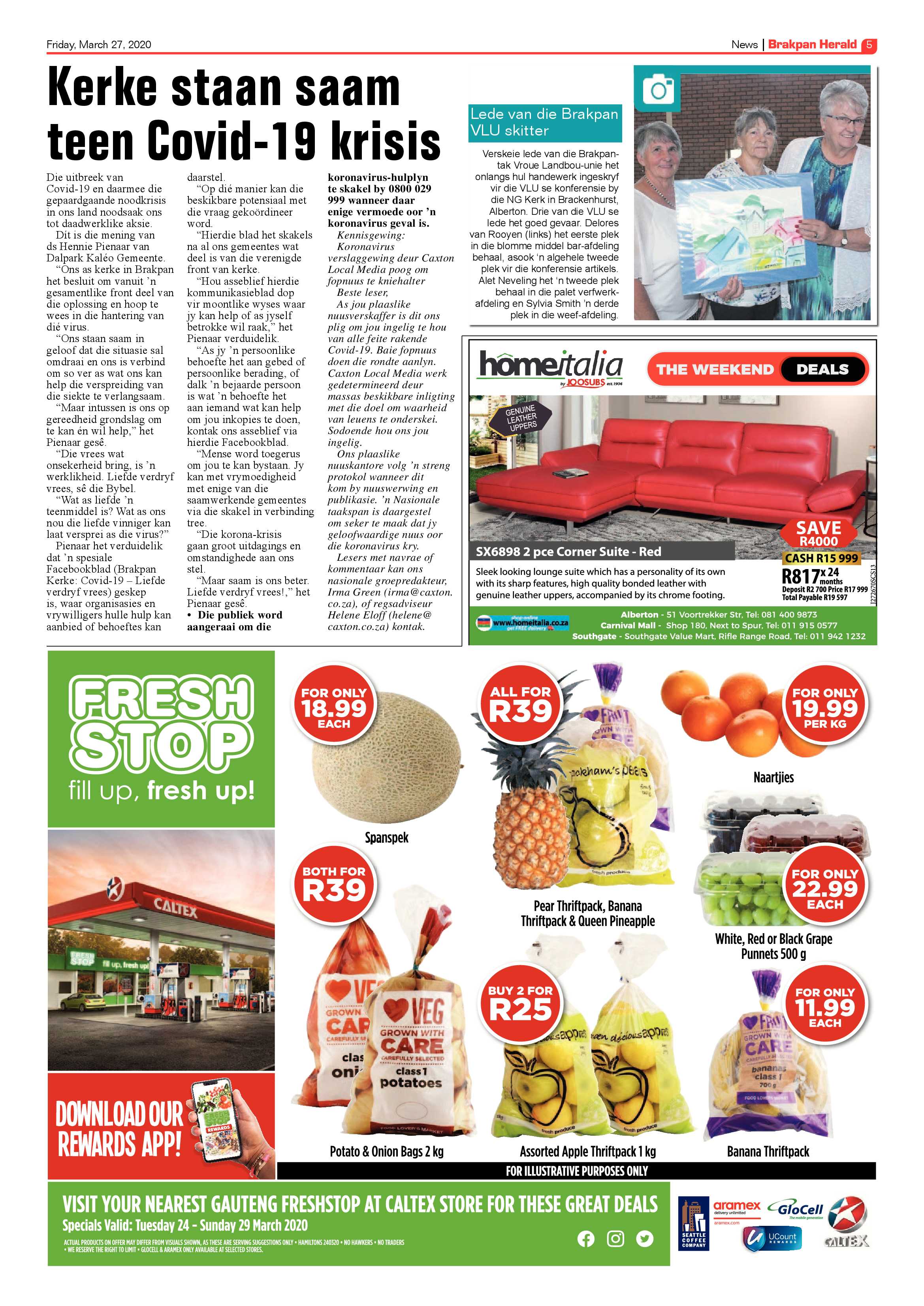 Brakpan Herald 27 March 2020 page 5
