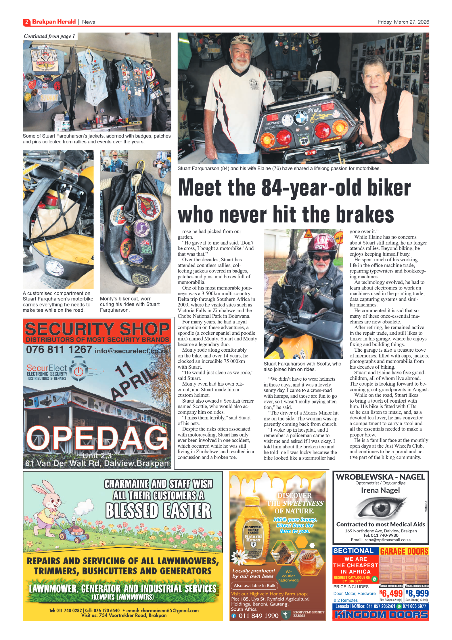 Brakpan Herald 27 March 2026 page 2