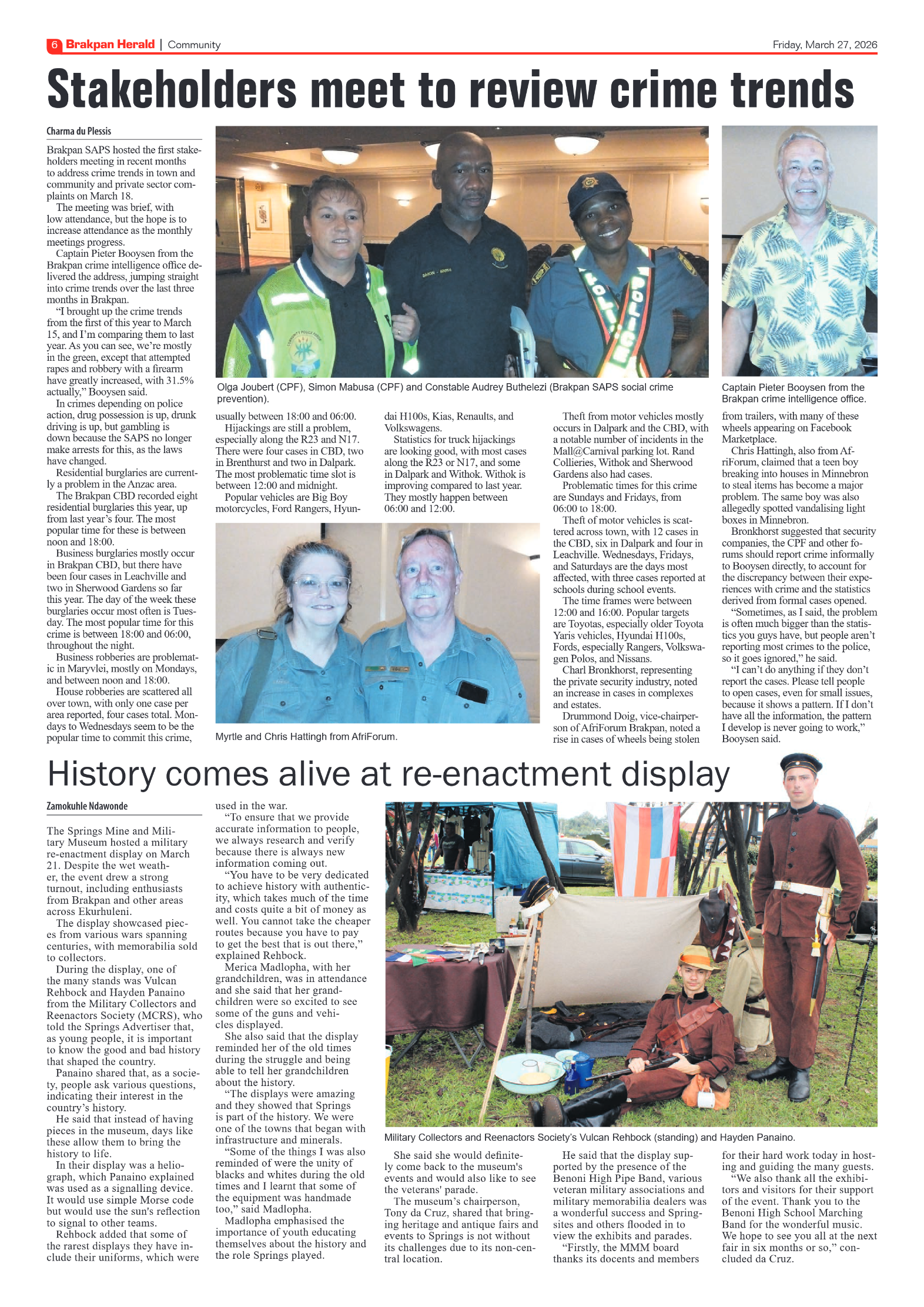Brakpan Herald 27 March 2026 page 6