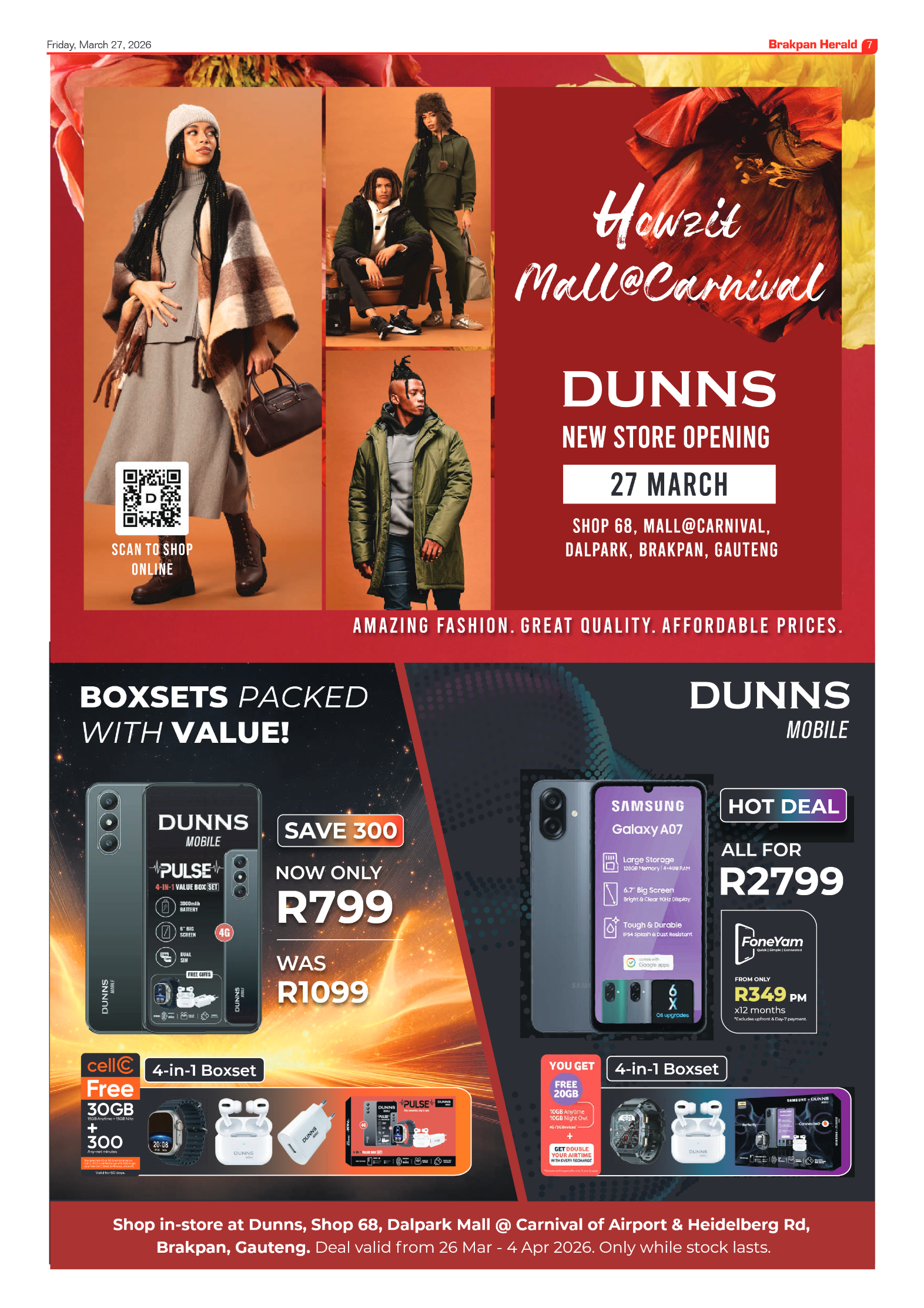 Brakpan Herald 27 March 2026 page 7