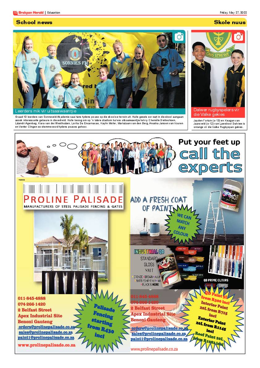Brakpan Herald 27 May 2022 page 10