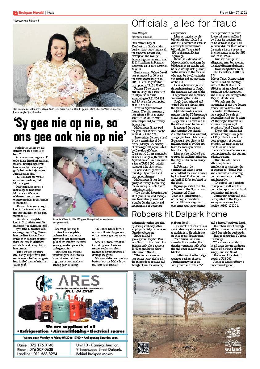 Brakpan Herald 27 May 2022 page 2