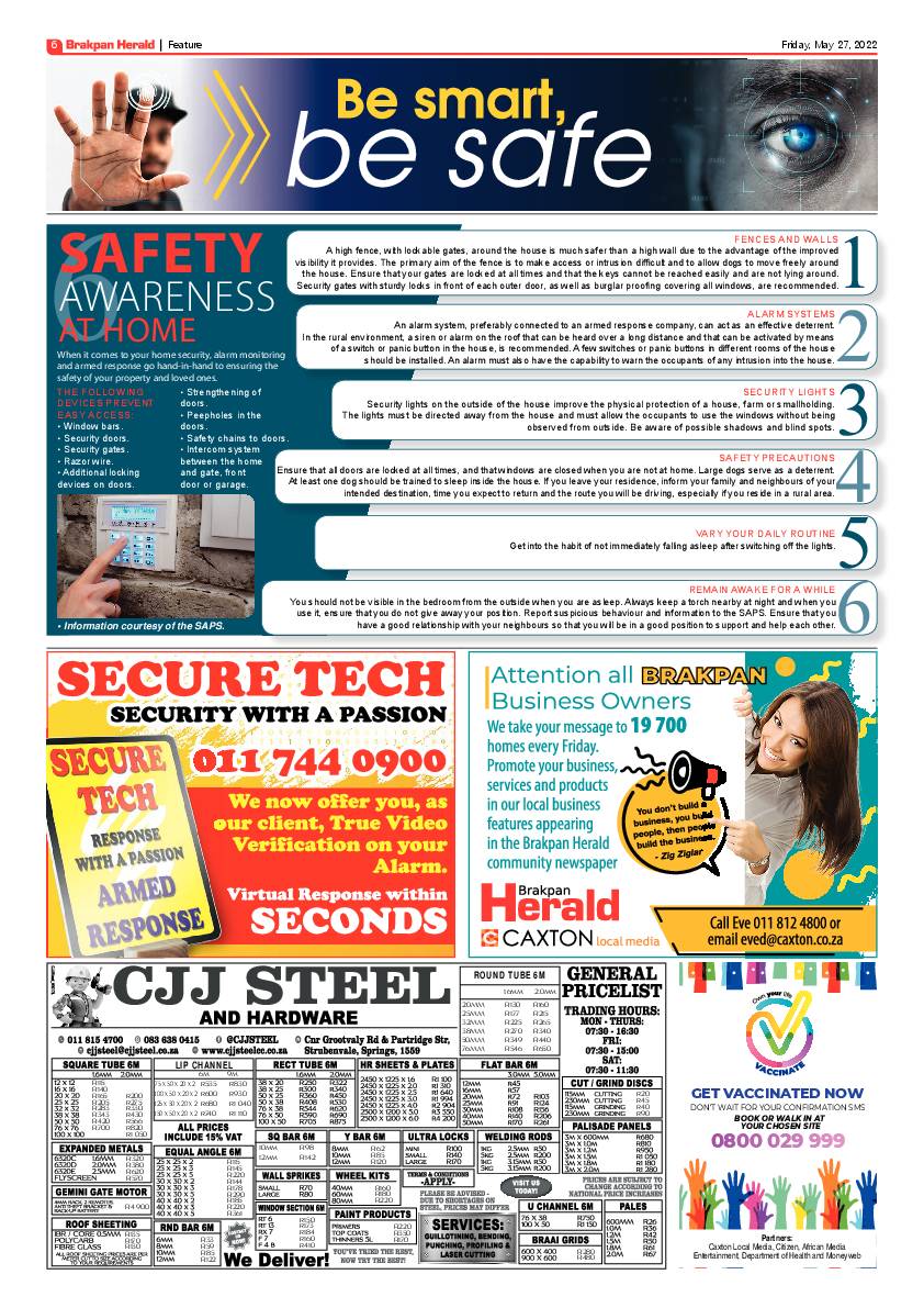 Brakpan Herald 27 May 2022 page 6