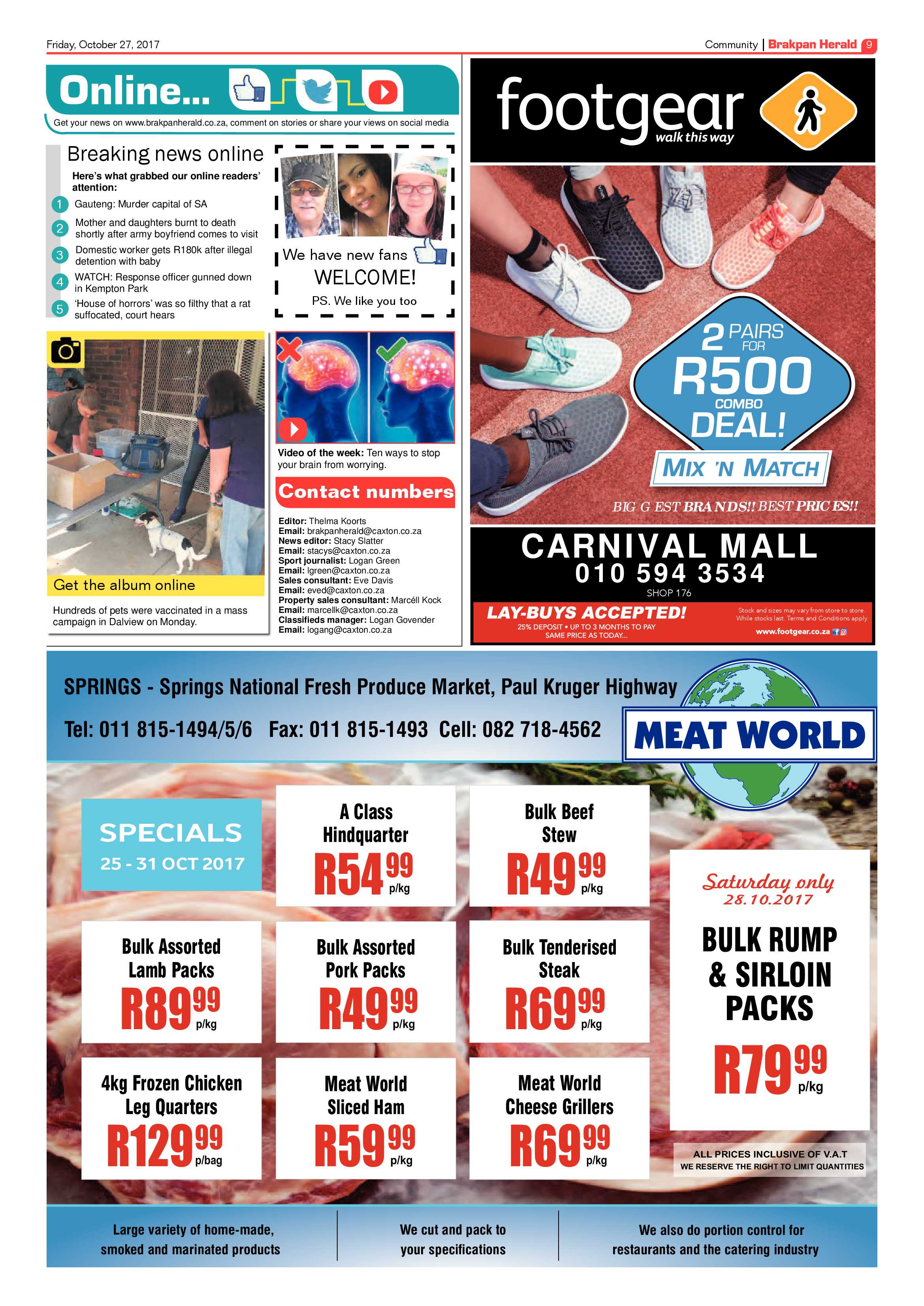 Brakpan Herald 27 October 2017 page 11