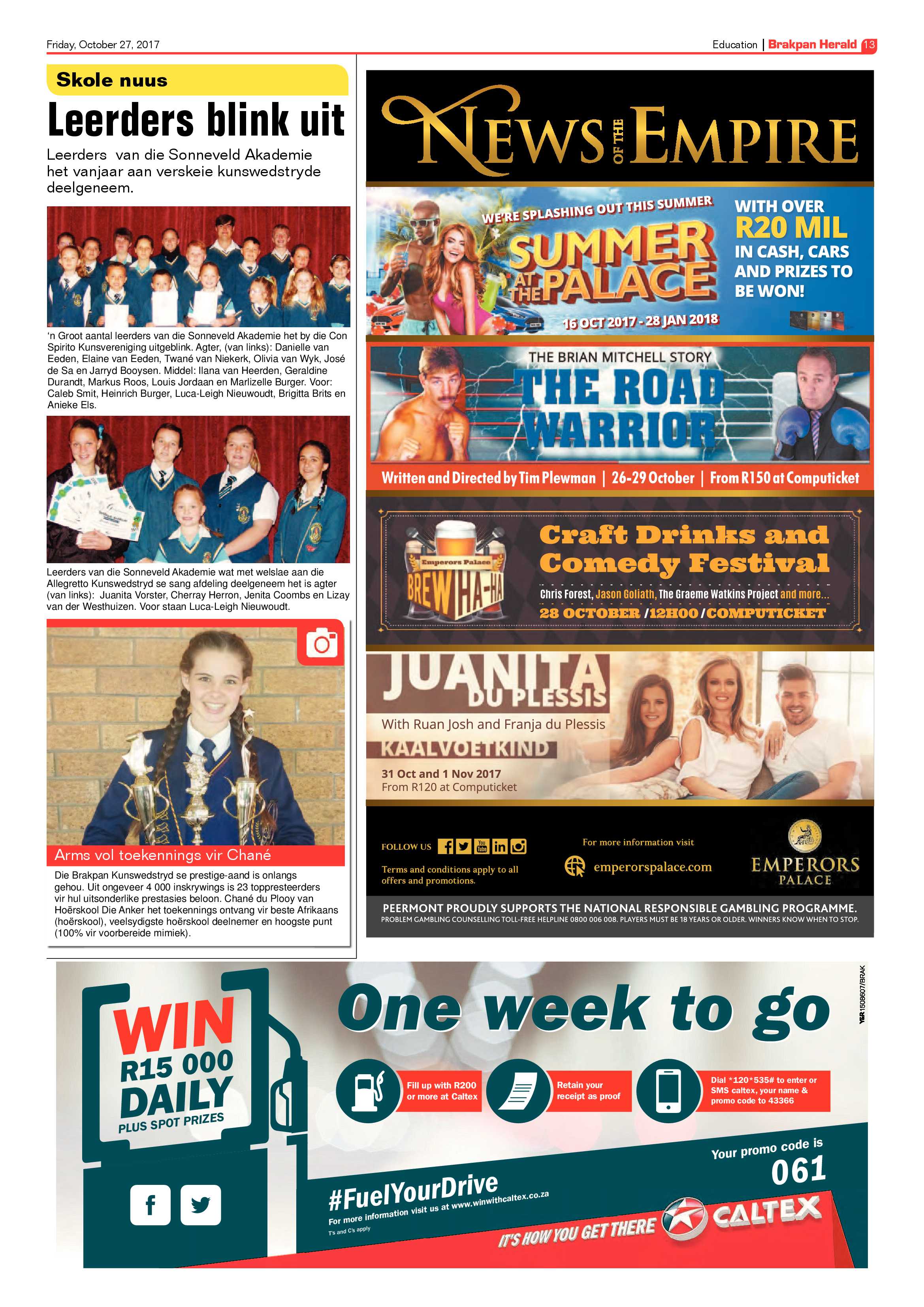 Brakpan Herald 27 October 2017 page 15