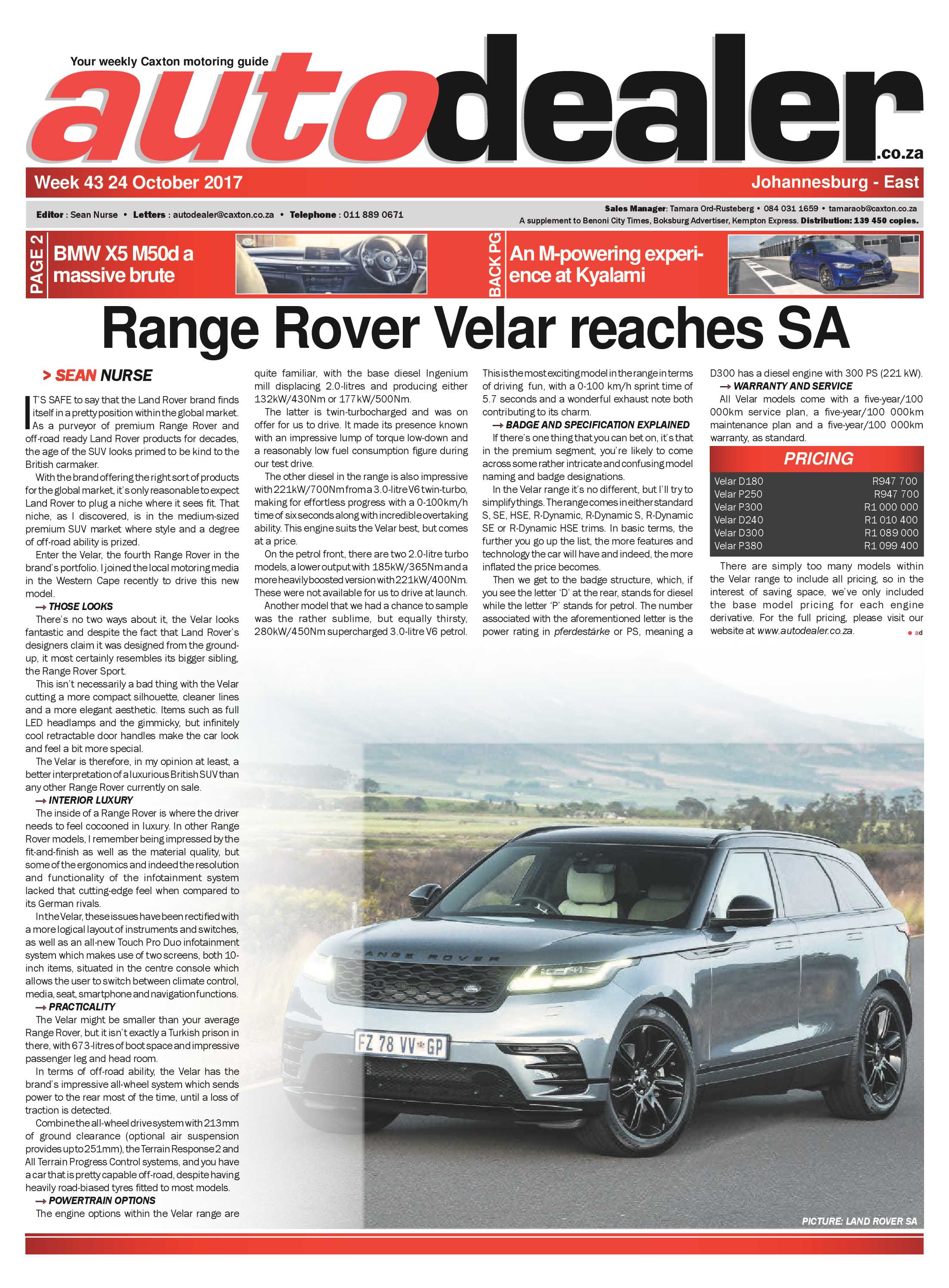 Brakpan Herald 27 October 2017 page 29