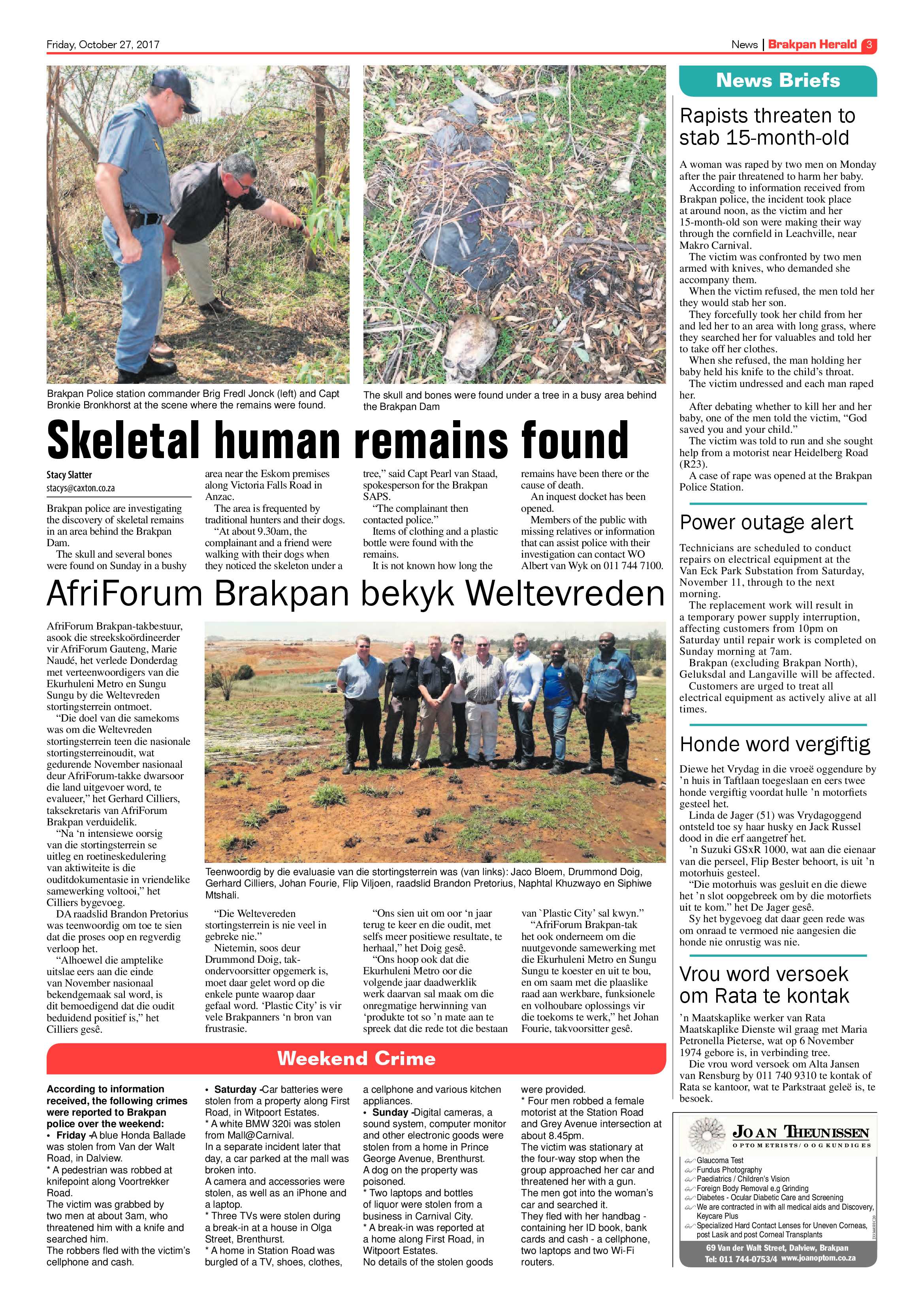 Brakpan Herald 27 October 2017 page 5