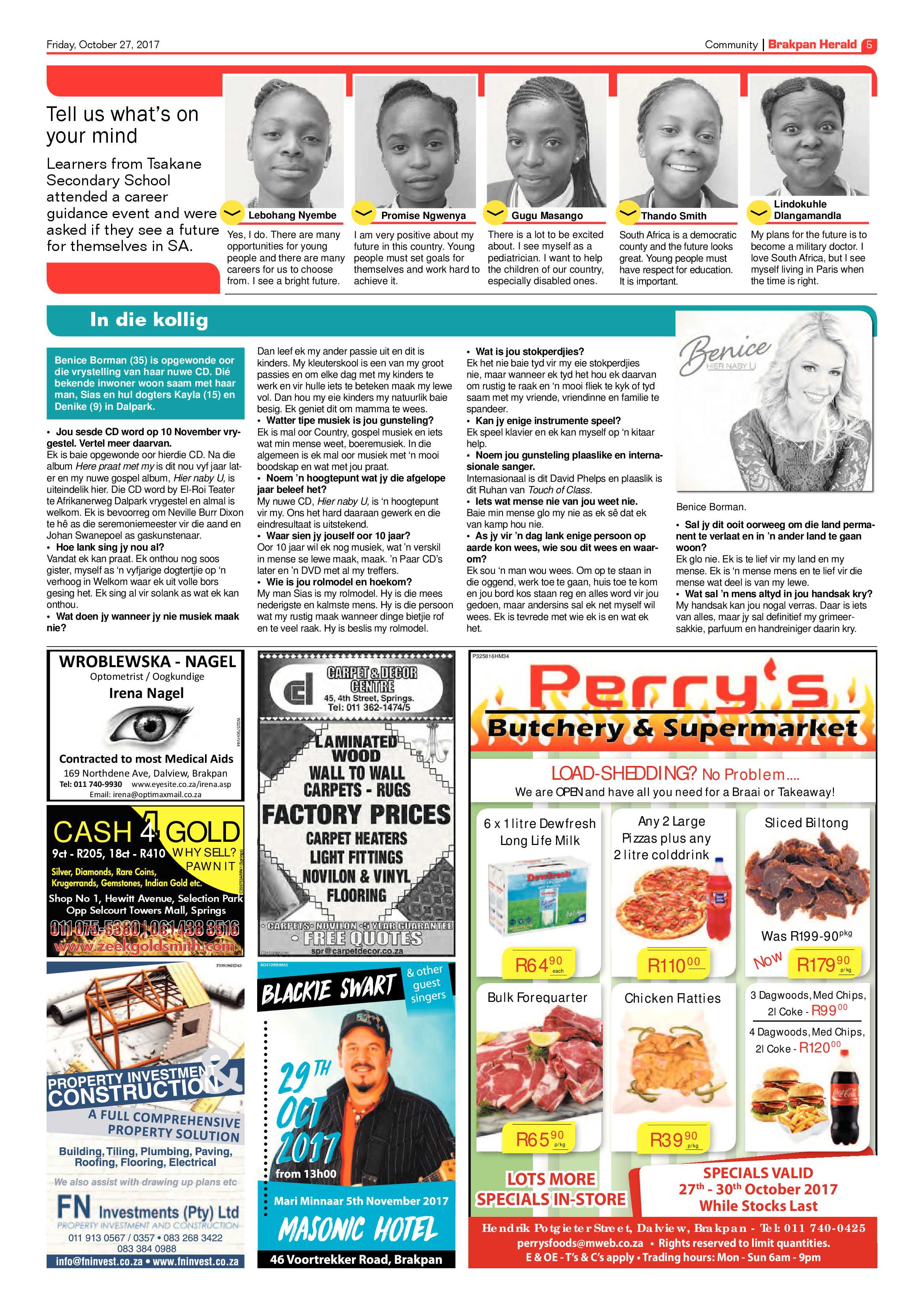 Brakpan Herald 27 October 2017 page 7
