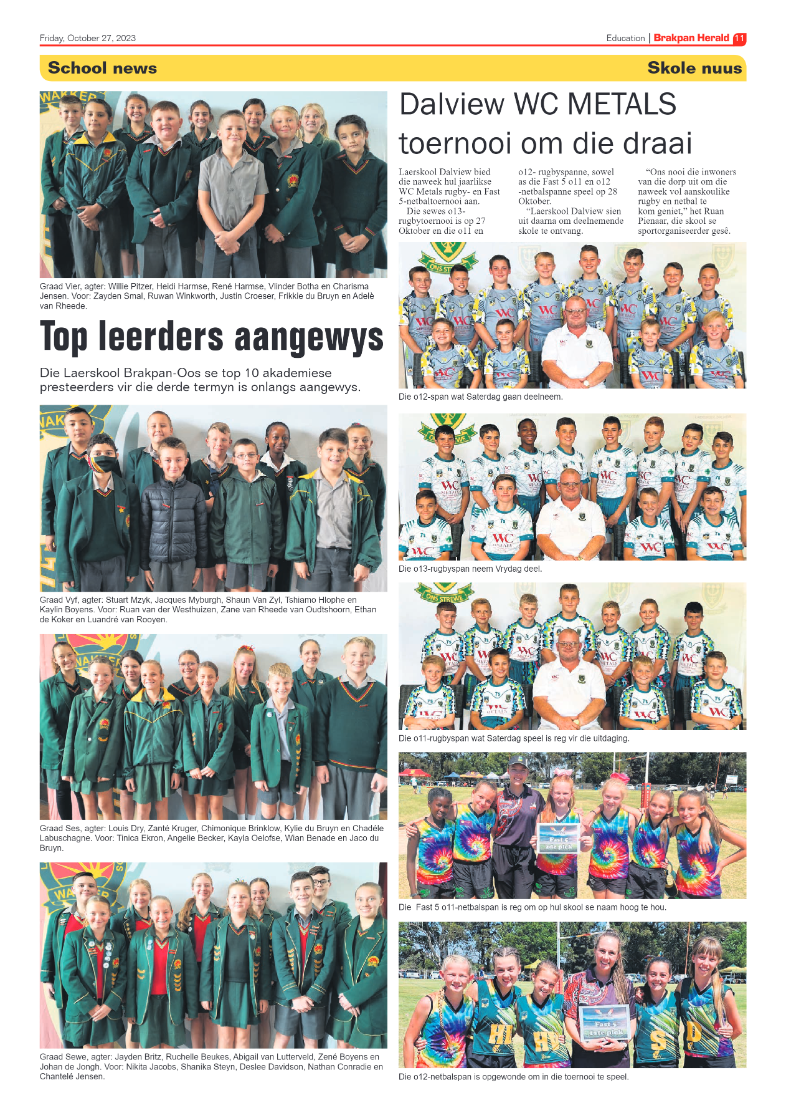 Brakpan Herald 27 October 2023 page 11