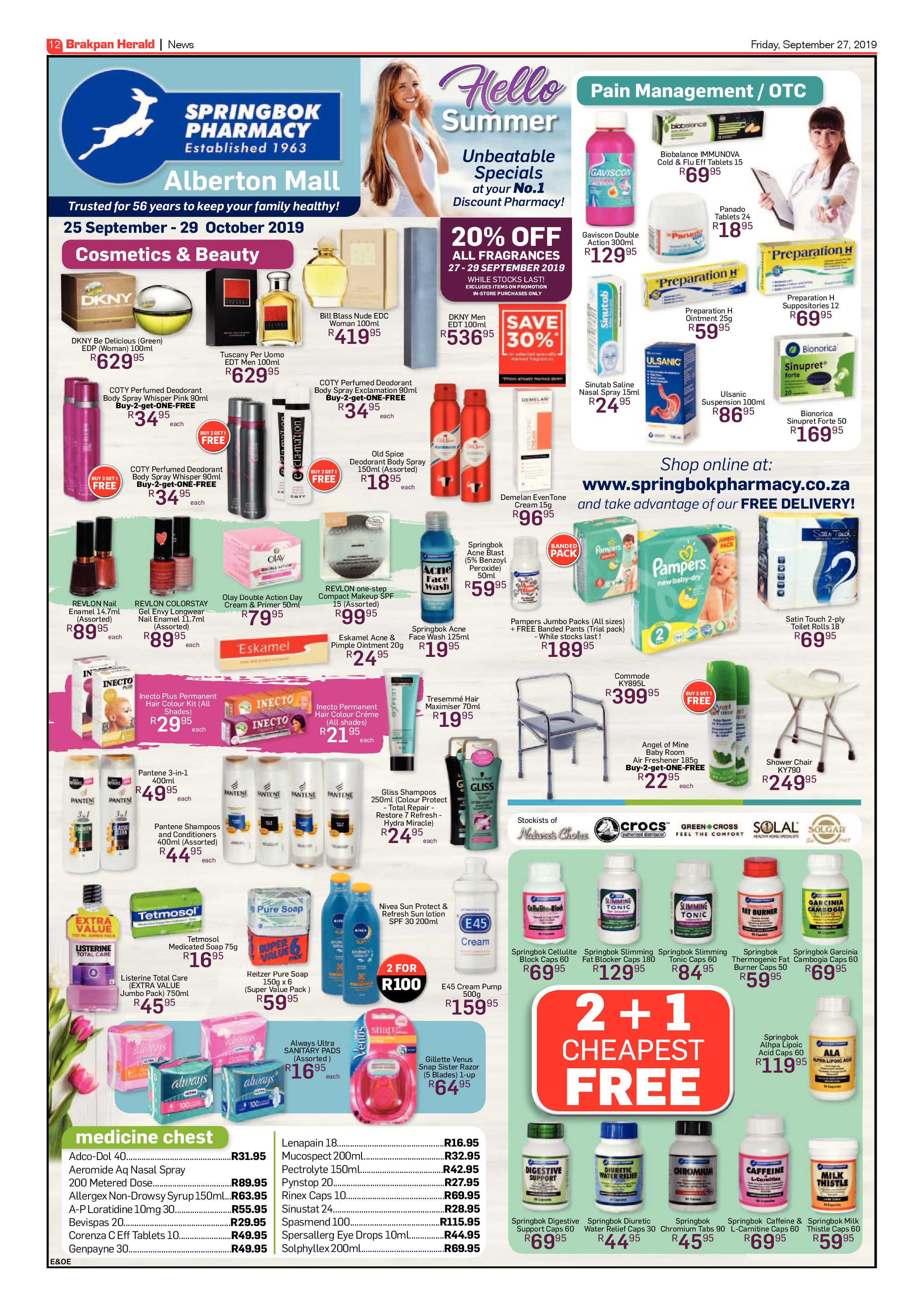 Brakpan Herald 27 September 2019 page 12