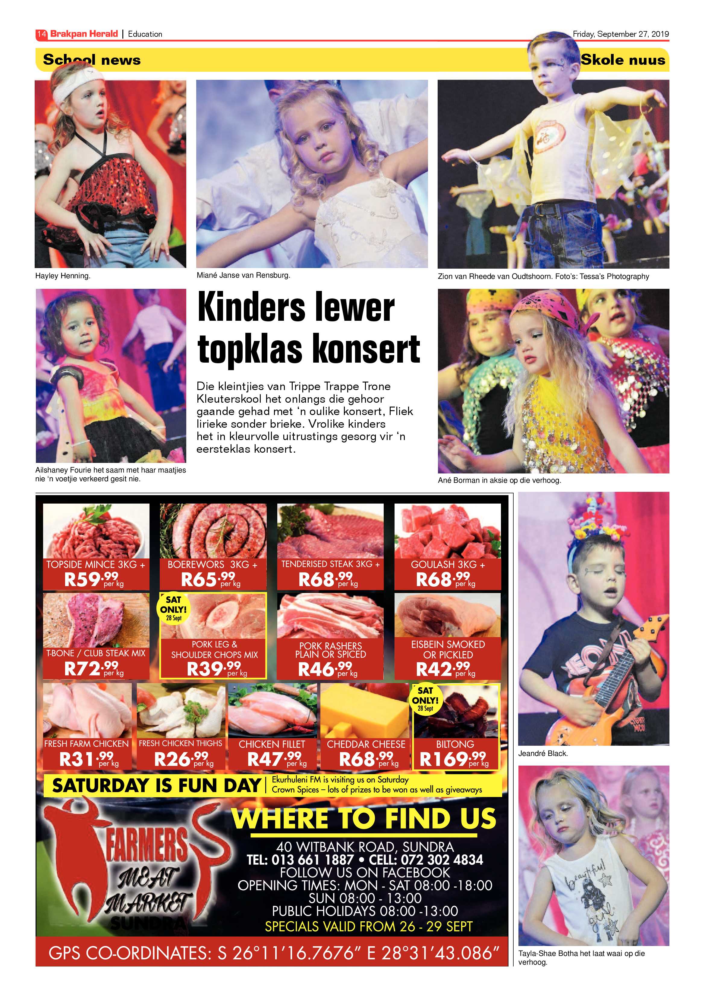 Brakpan Herald 27 September 2019 page 14
