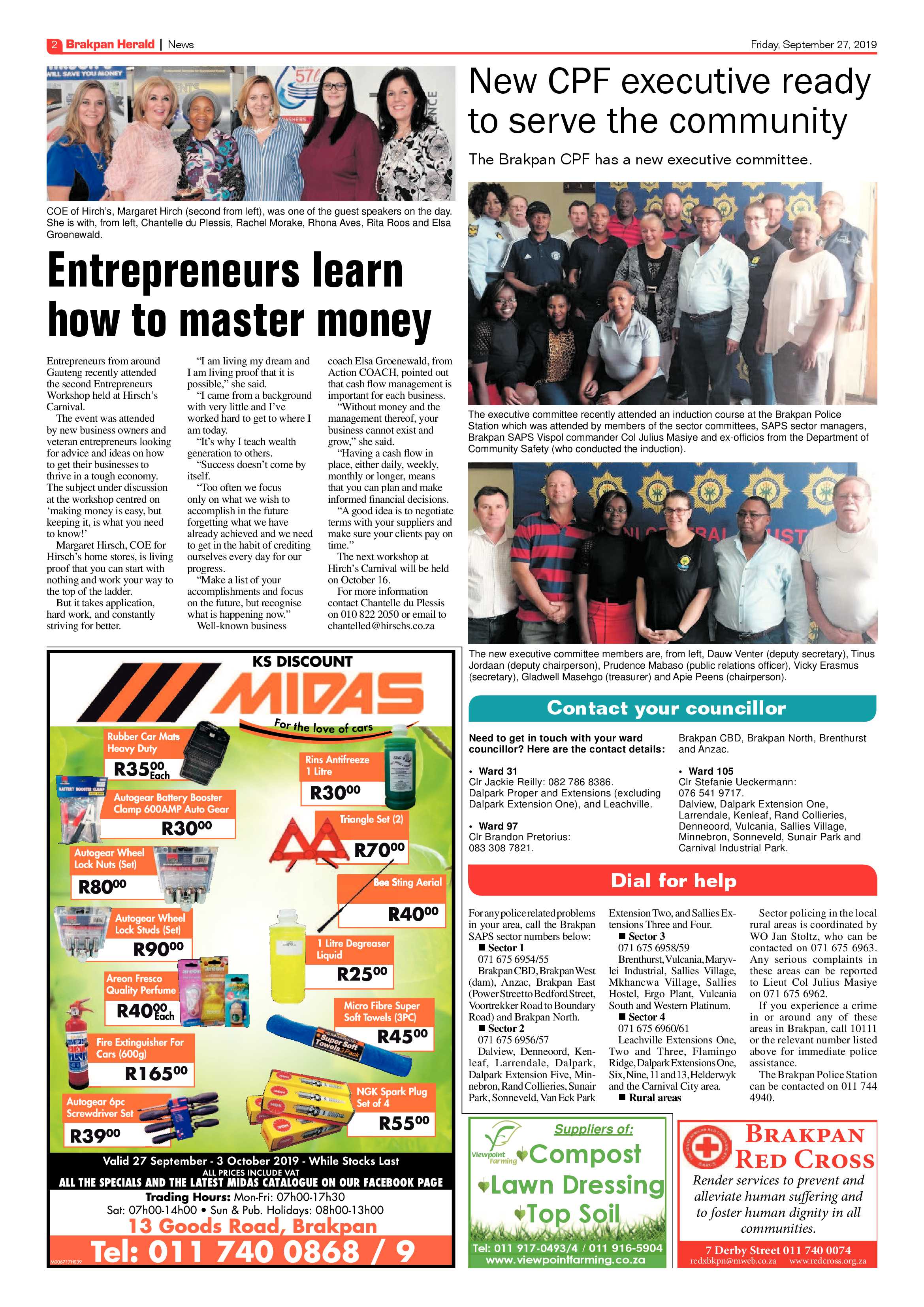 Brakpan Herald 27 September 2019 page 2