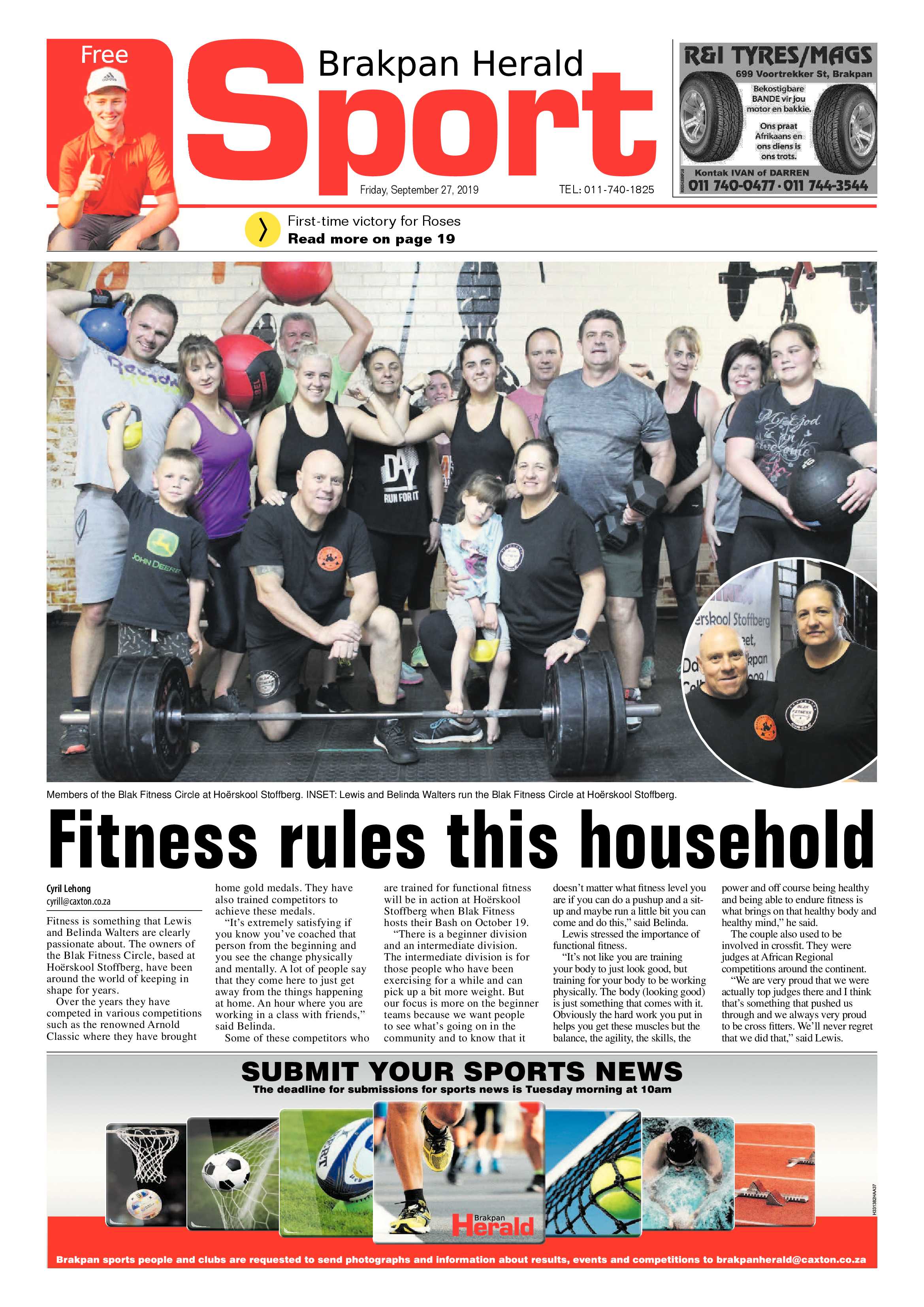 Brakpan Herald 27 September 2019 page 20