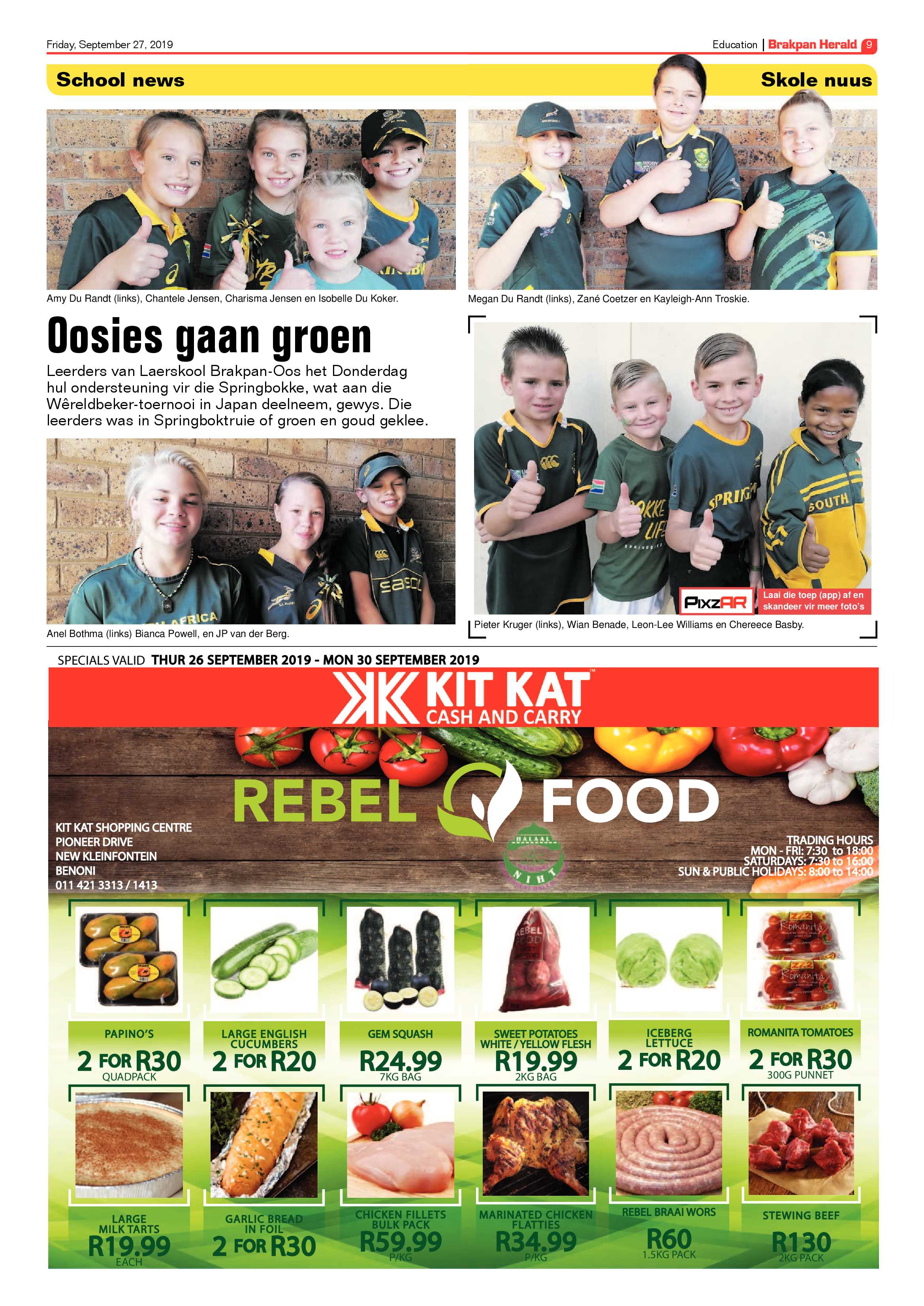 Brakpan Herald 27 September 2019 page 9