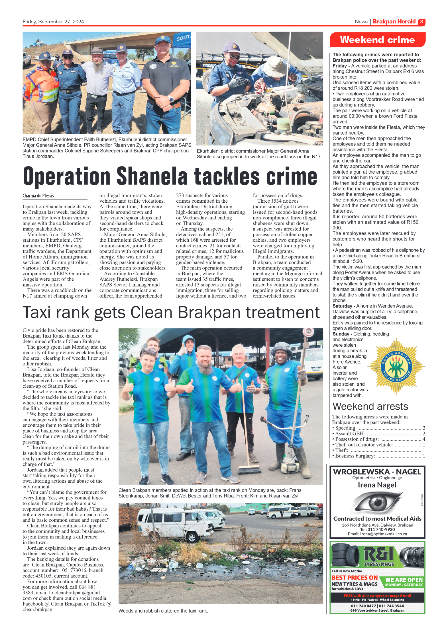 Brakpan Herald 27 September 2024 page 3