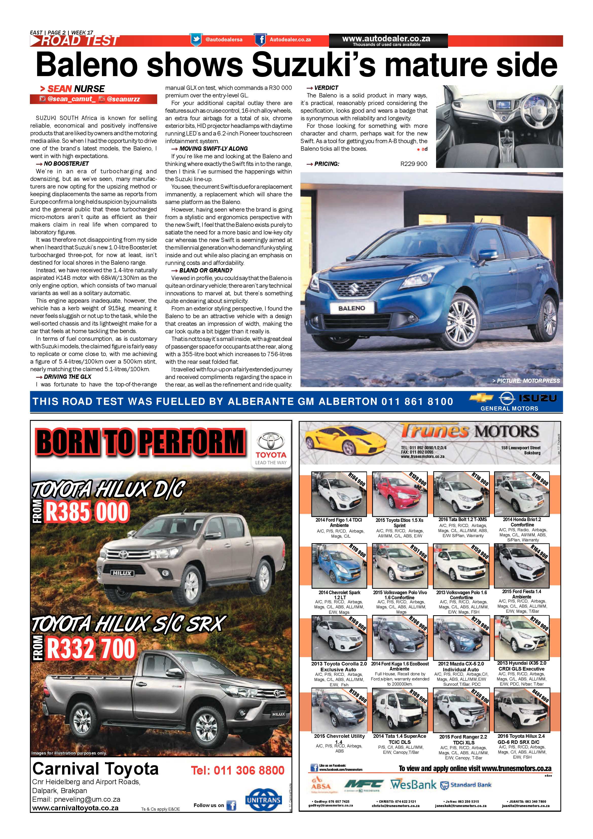Brakpan Herald 28 April 2017 page 26