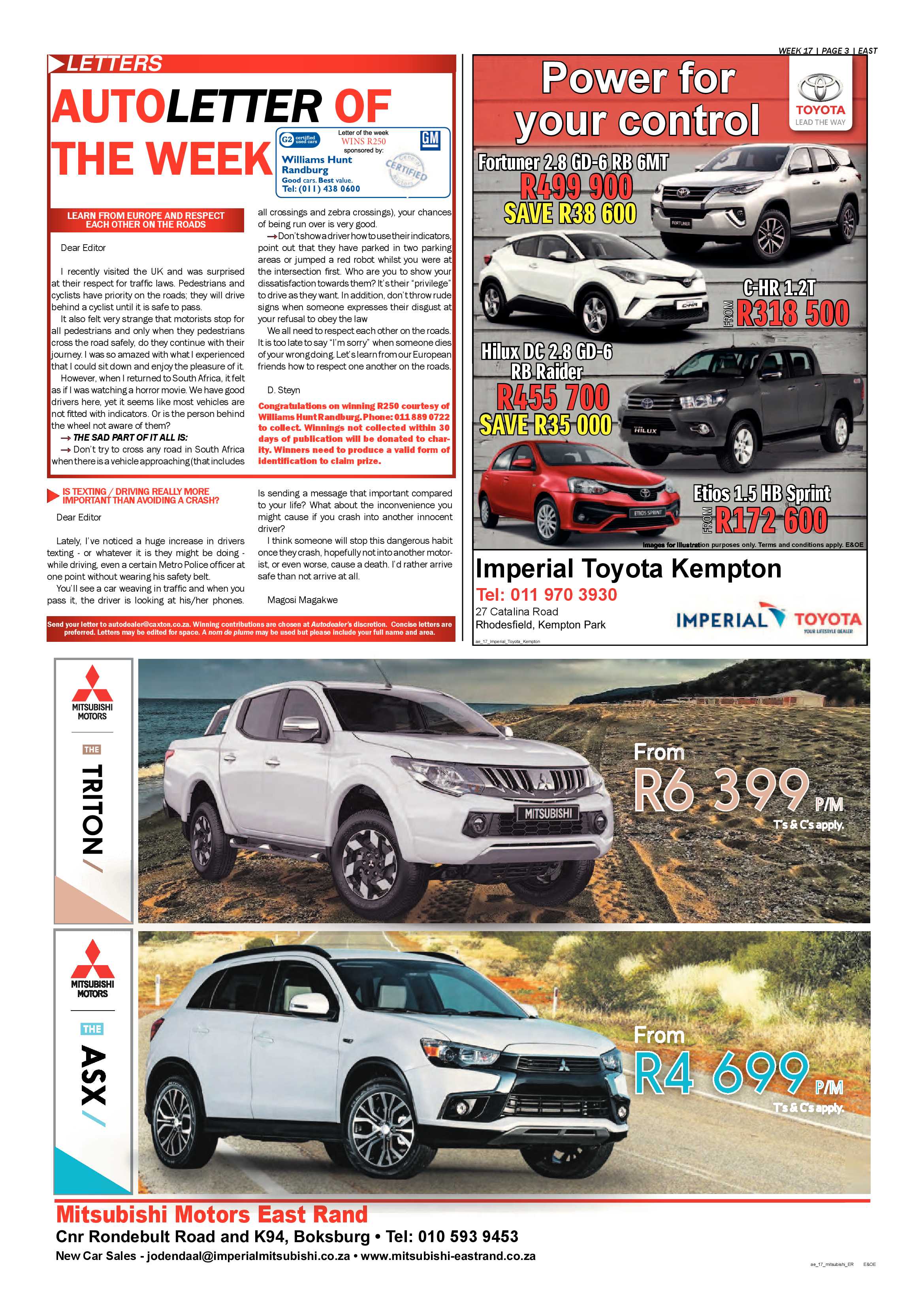 Brakpan Herald 28 April 2017 page 27