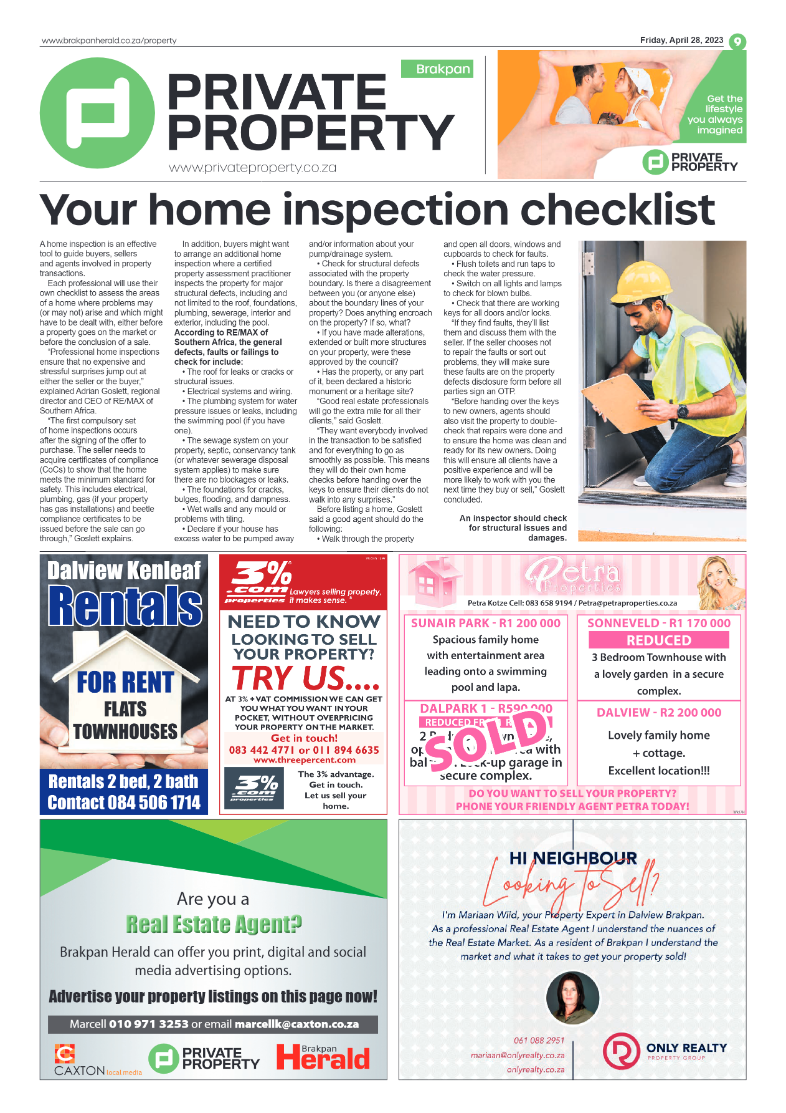 Brakpan Herald 28 April 2022 page 9