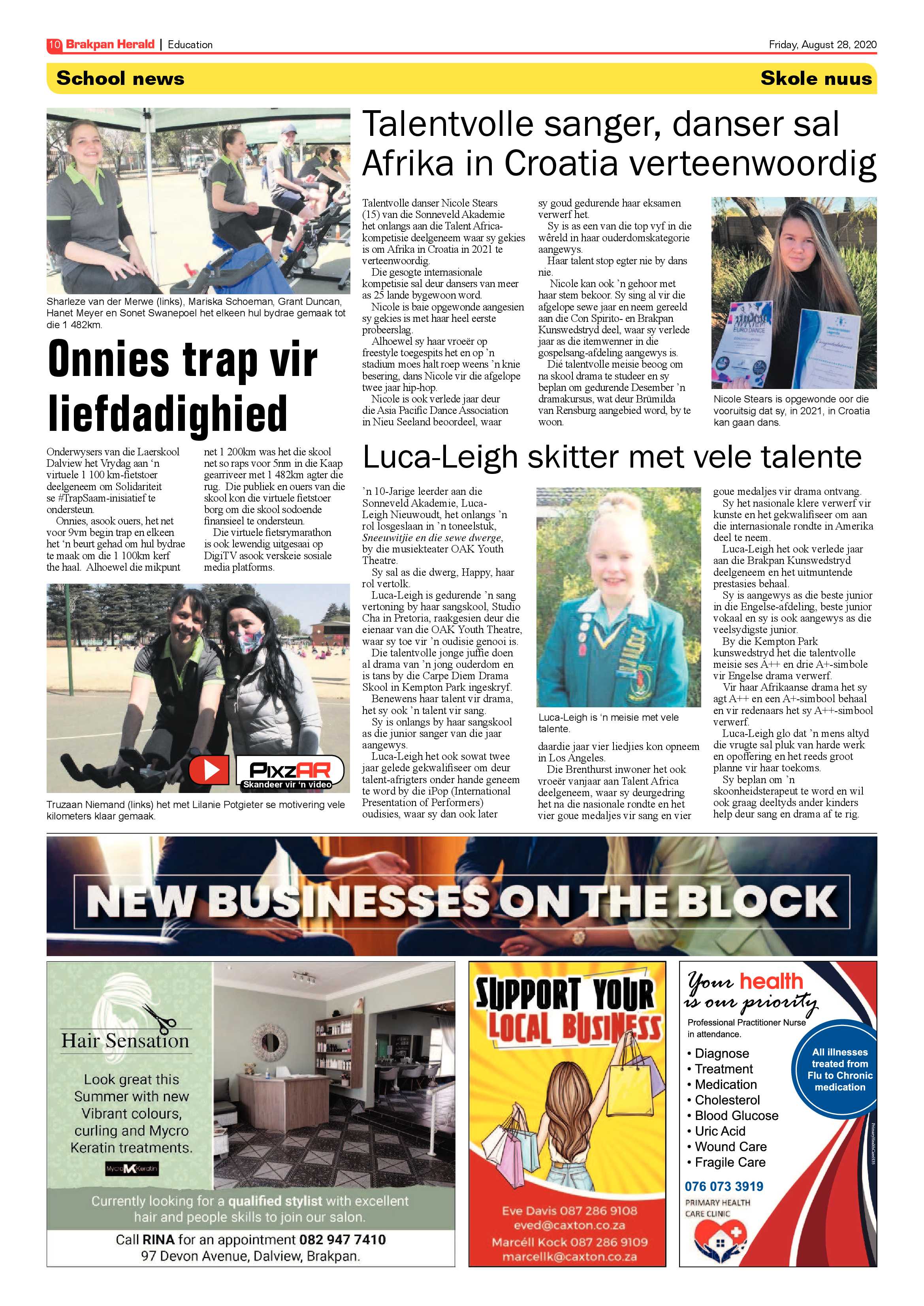 Brakpan Herald 28 August 2020 page 10