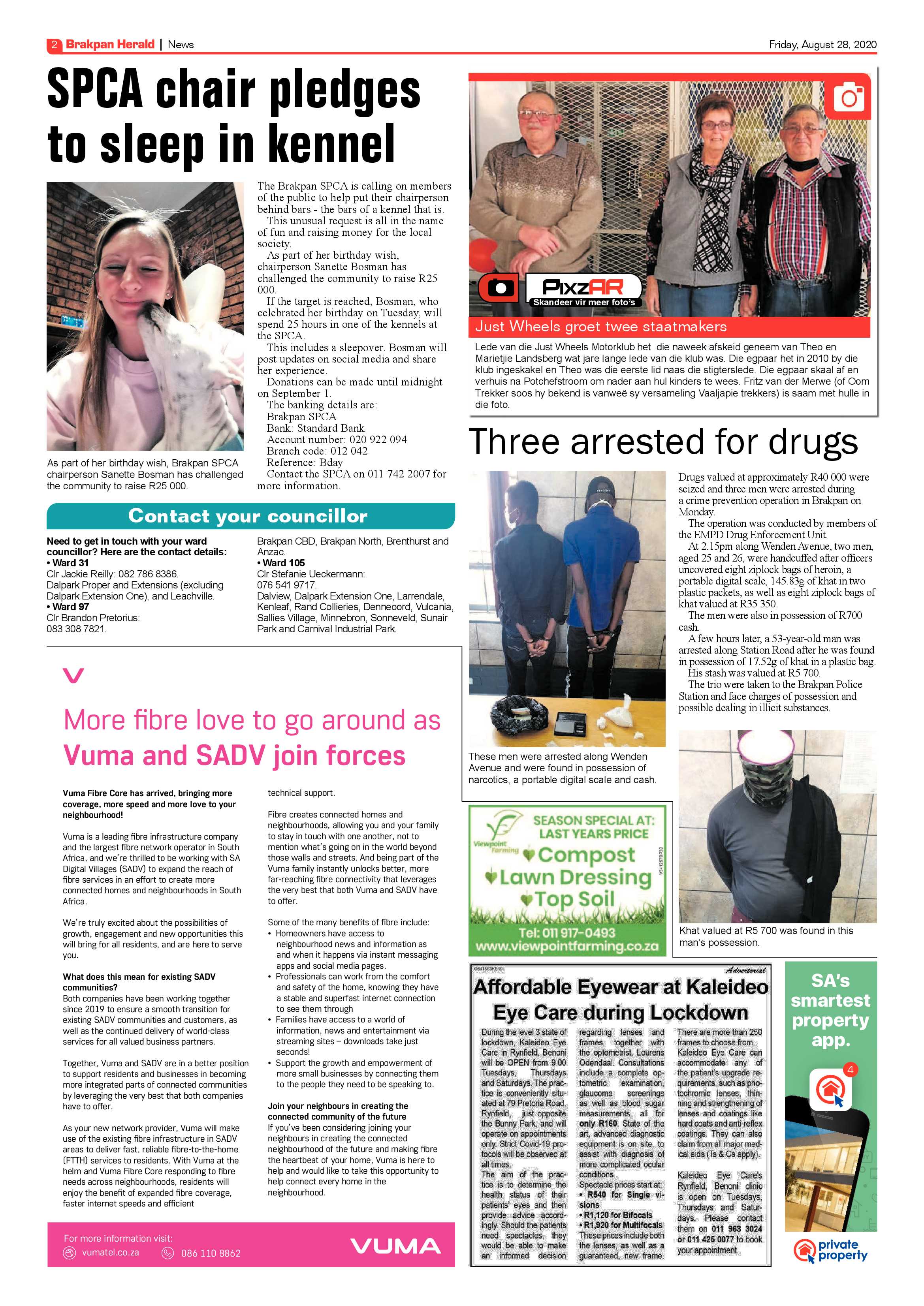 Brakpan Herald 28 August 2020 page 2