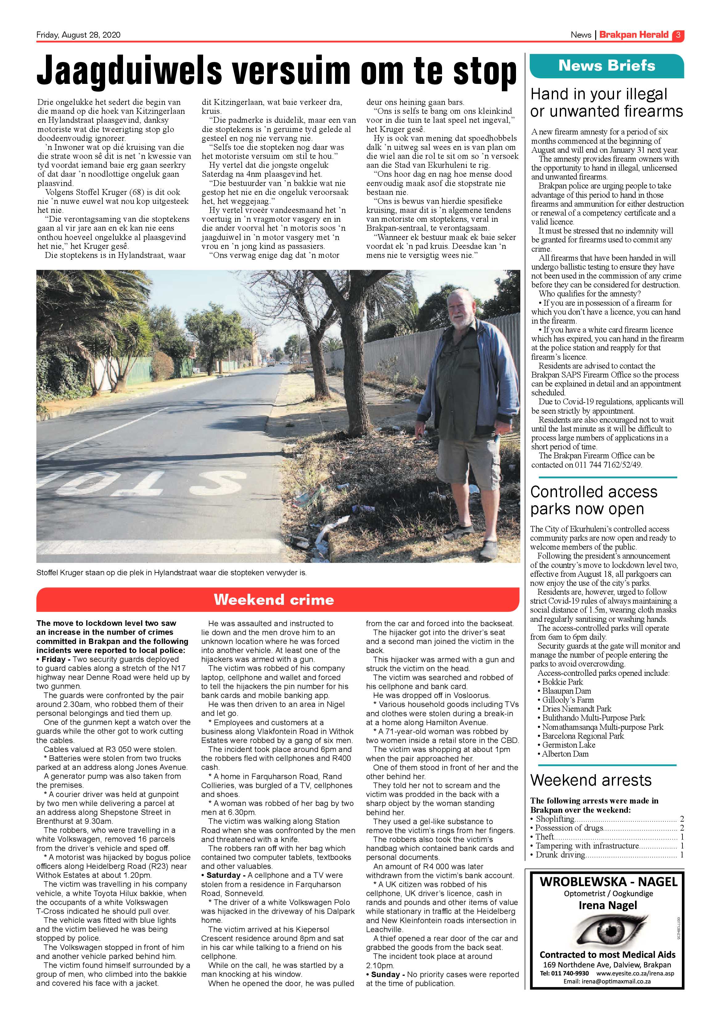Brakpan Herald 28 August 2020 page 3