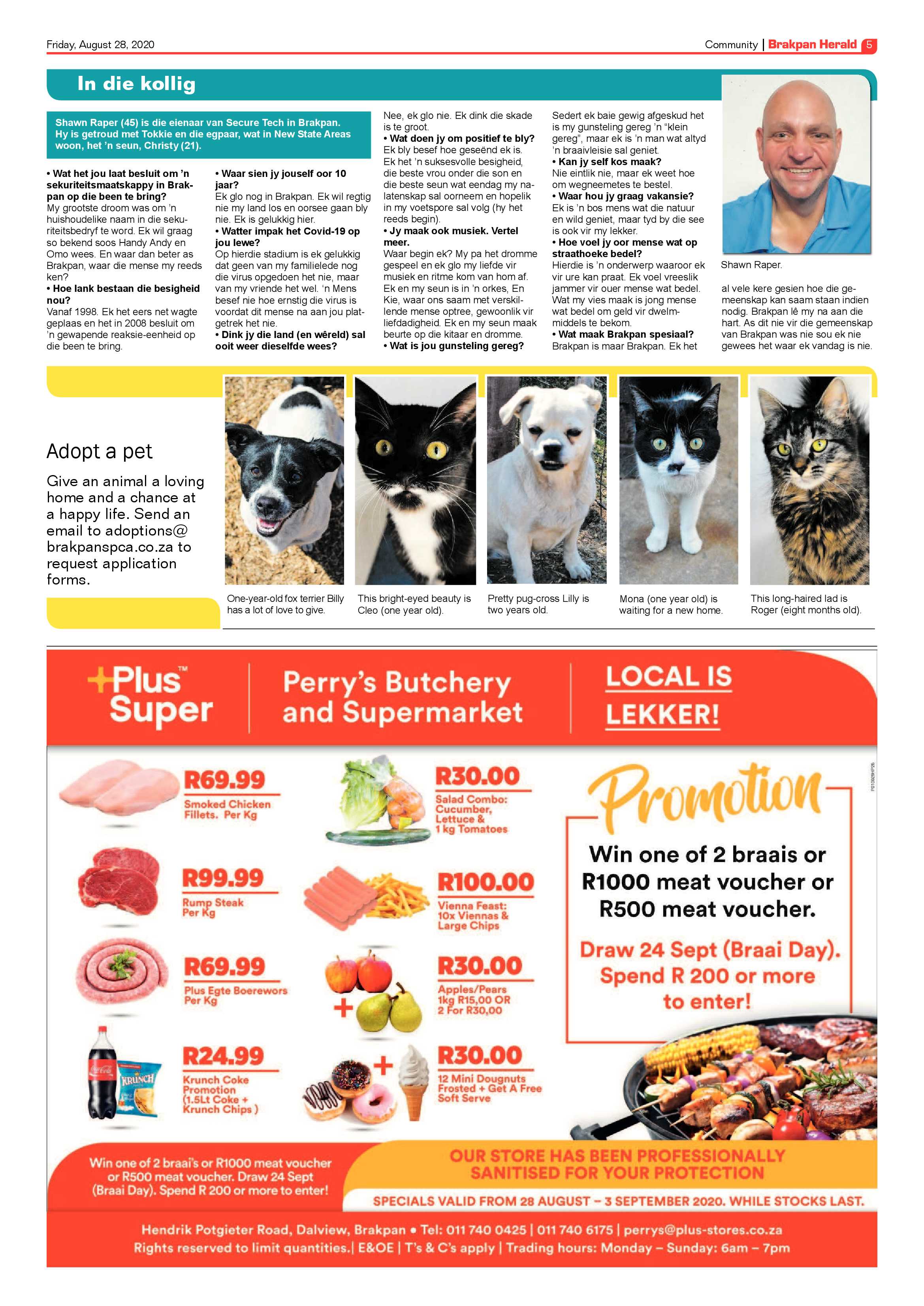 Brakpan Herald 28 August 2020 page 5
