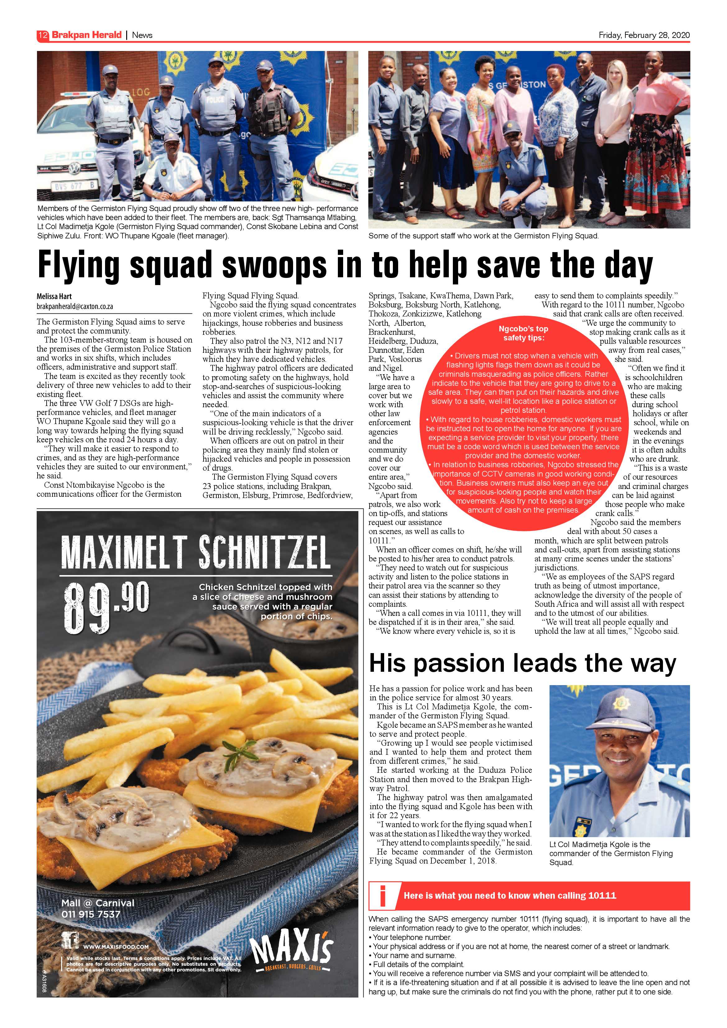 Brakpan Herald 28 February 2020 page 12