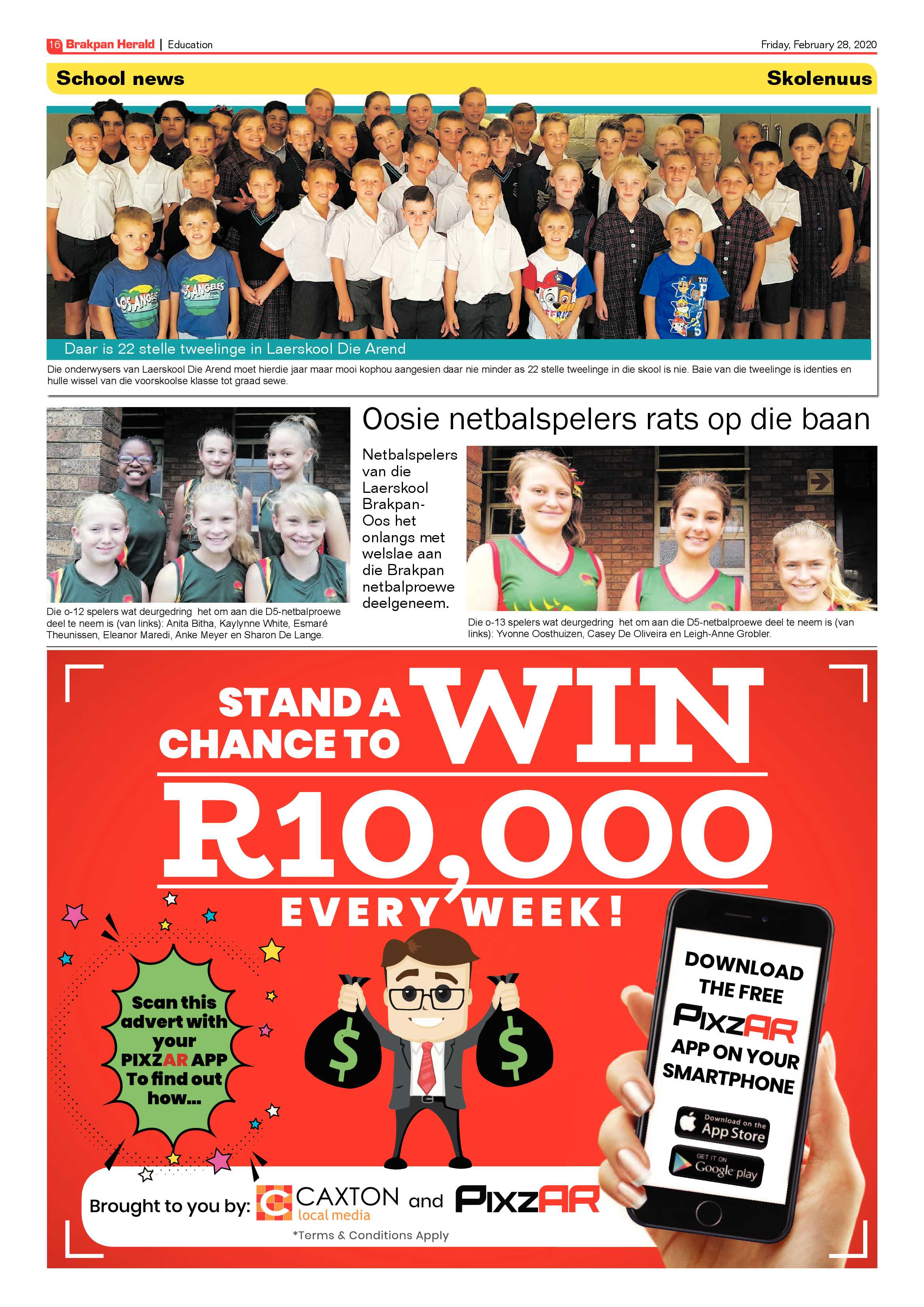 Brakpan Herald 28 February 2020 page 16