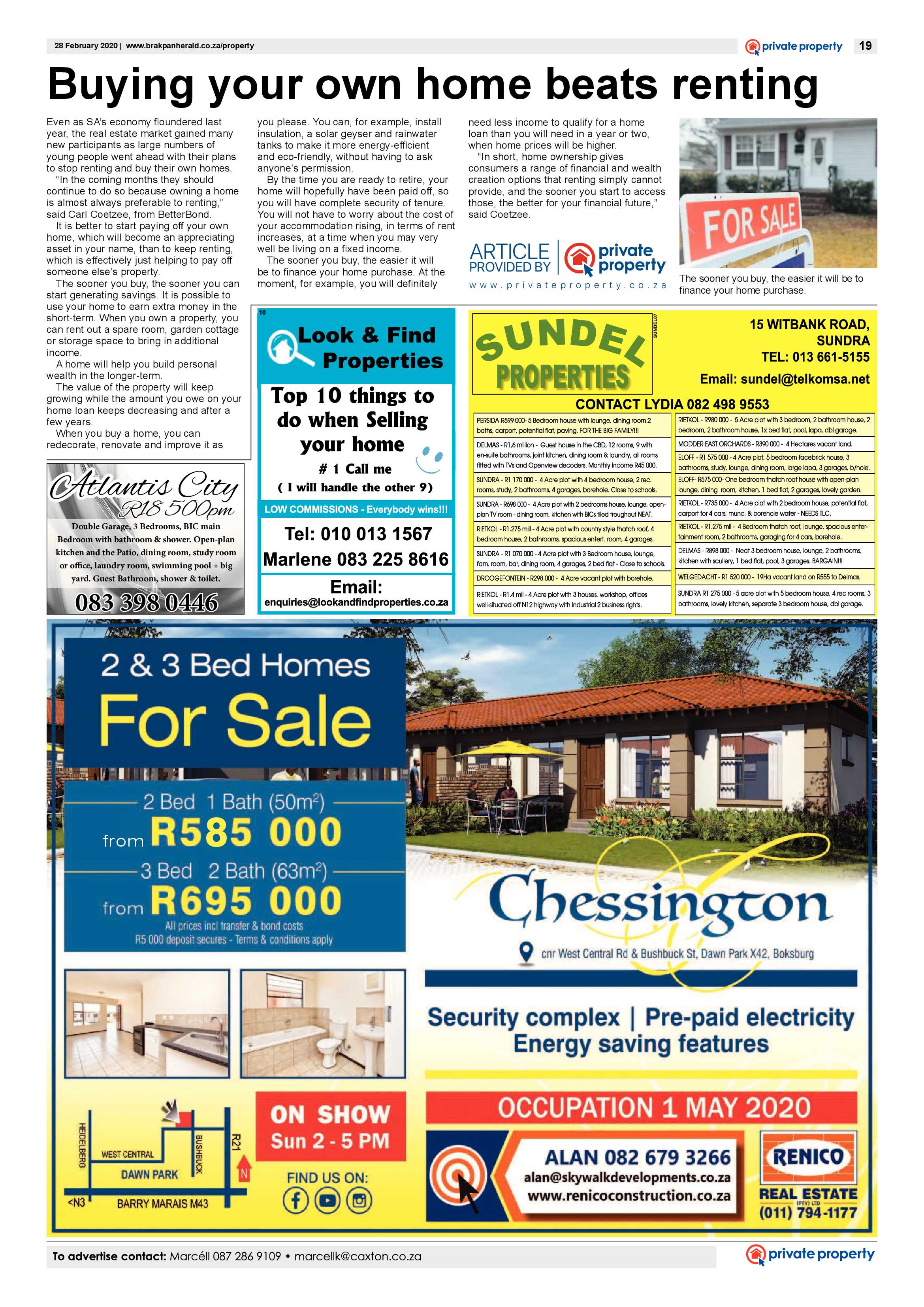 Brakpan Herald 28 February 2020 page 19