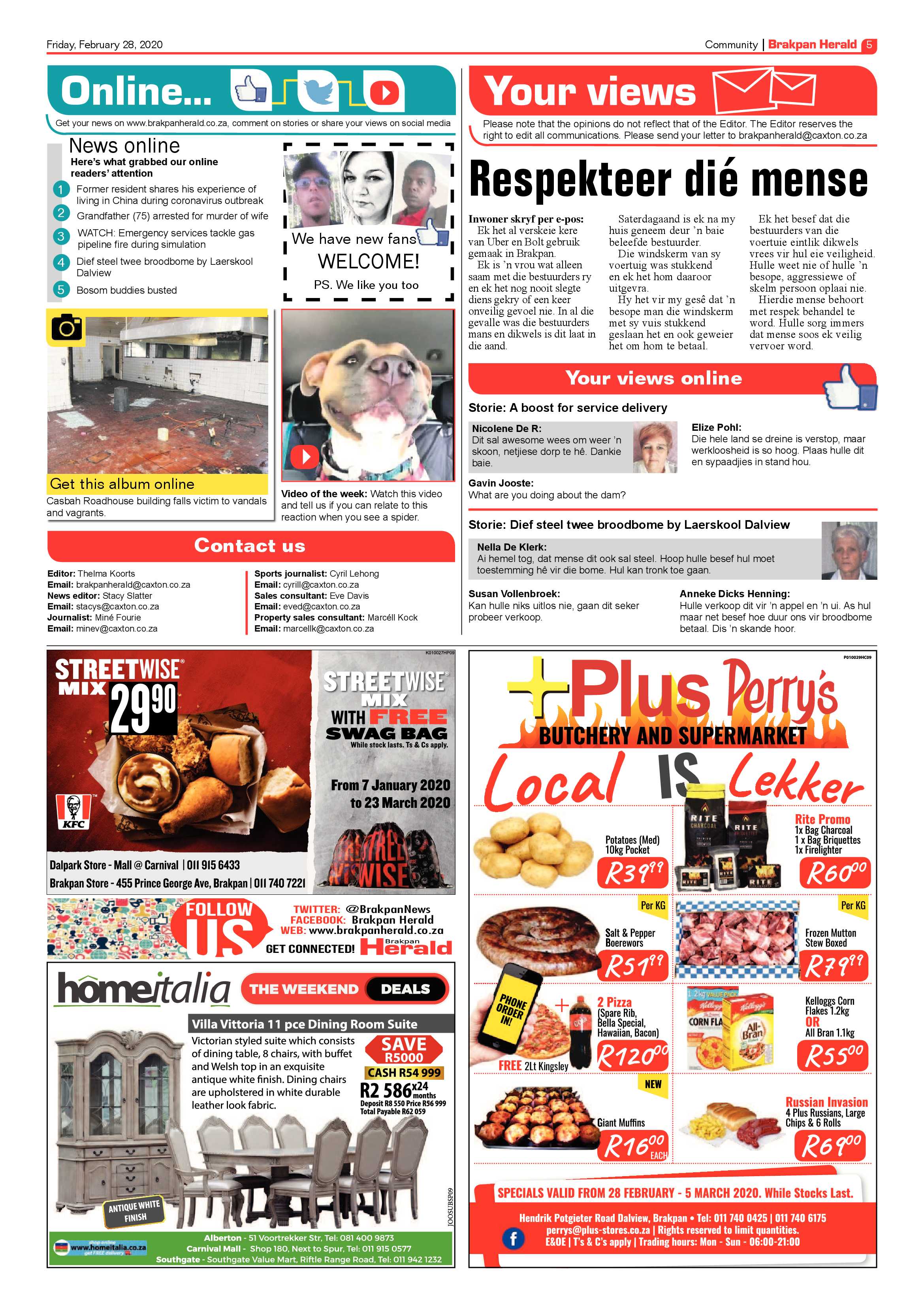 Brakpan Herald 28 February 2020 page 5